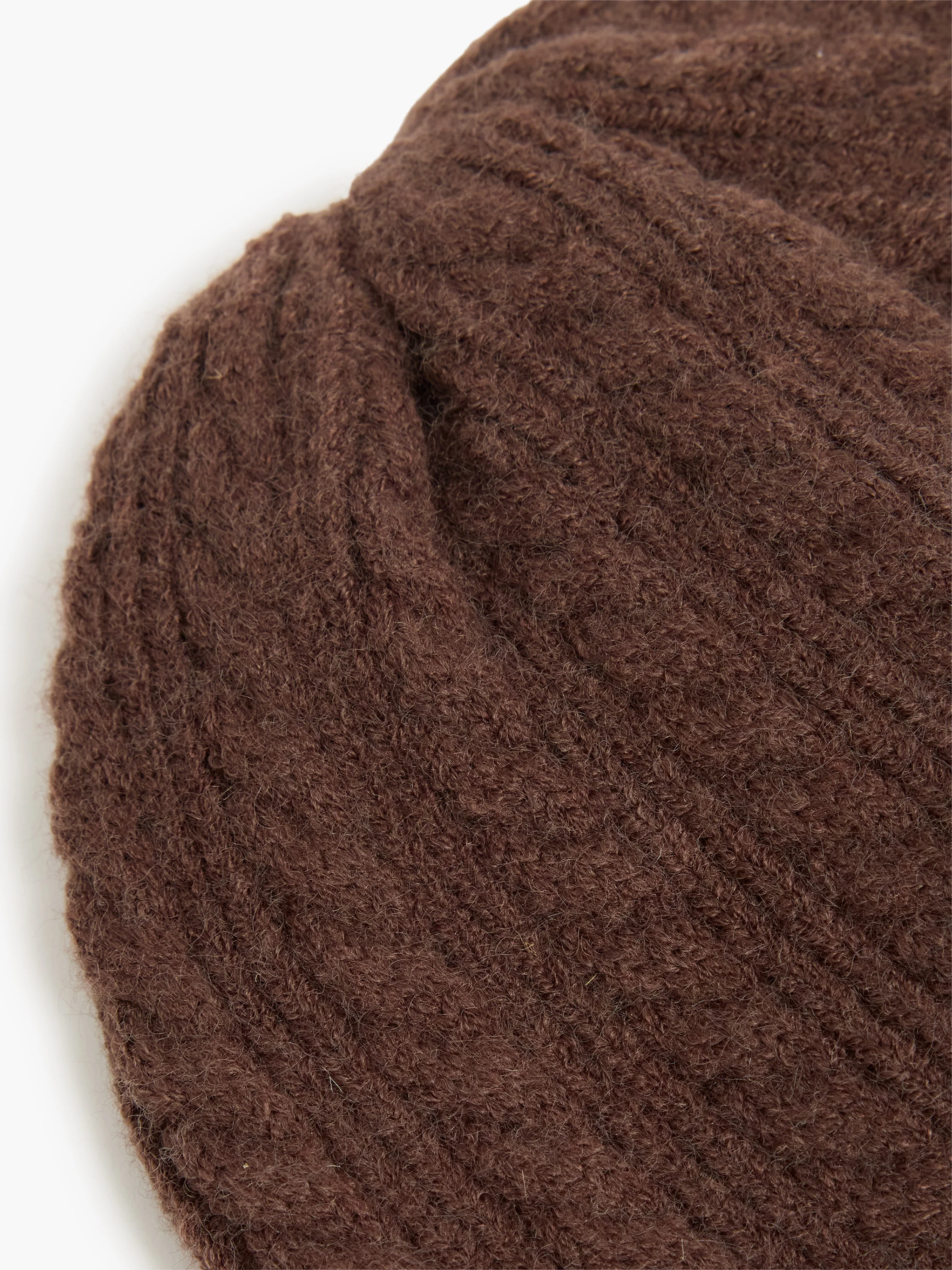 Cable Knit Beanie Hat - Image 3