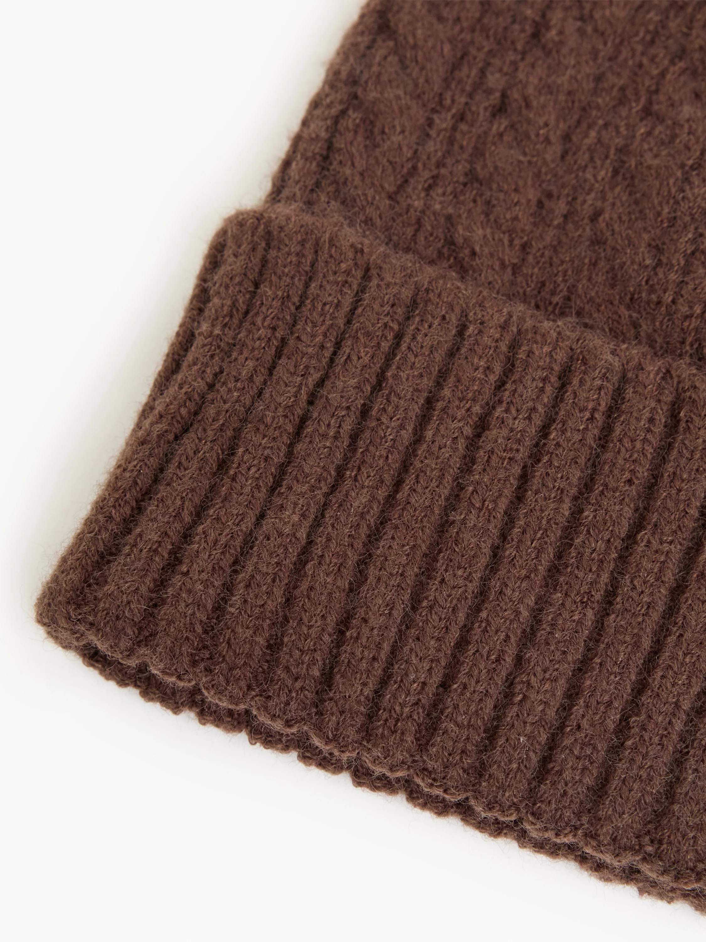 Cable Knit Beanie Hat - Image 4