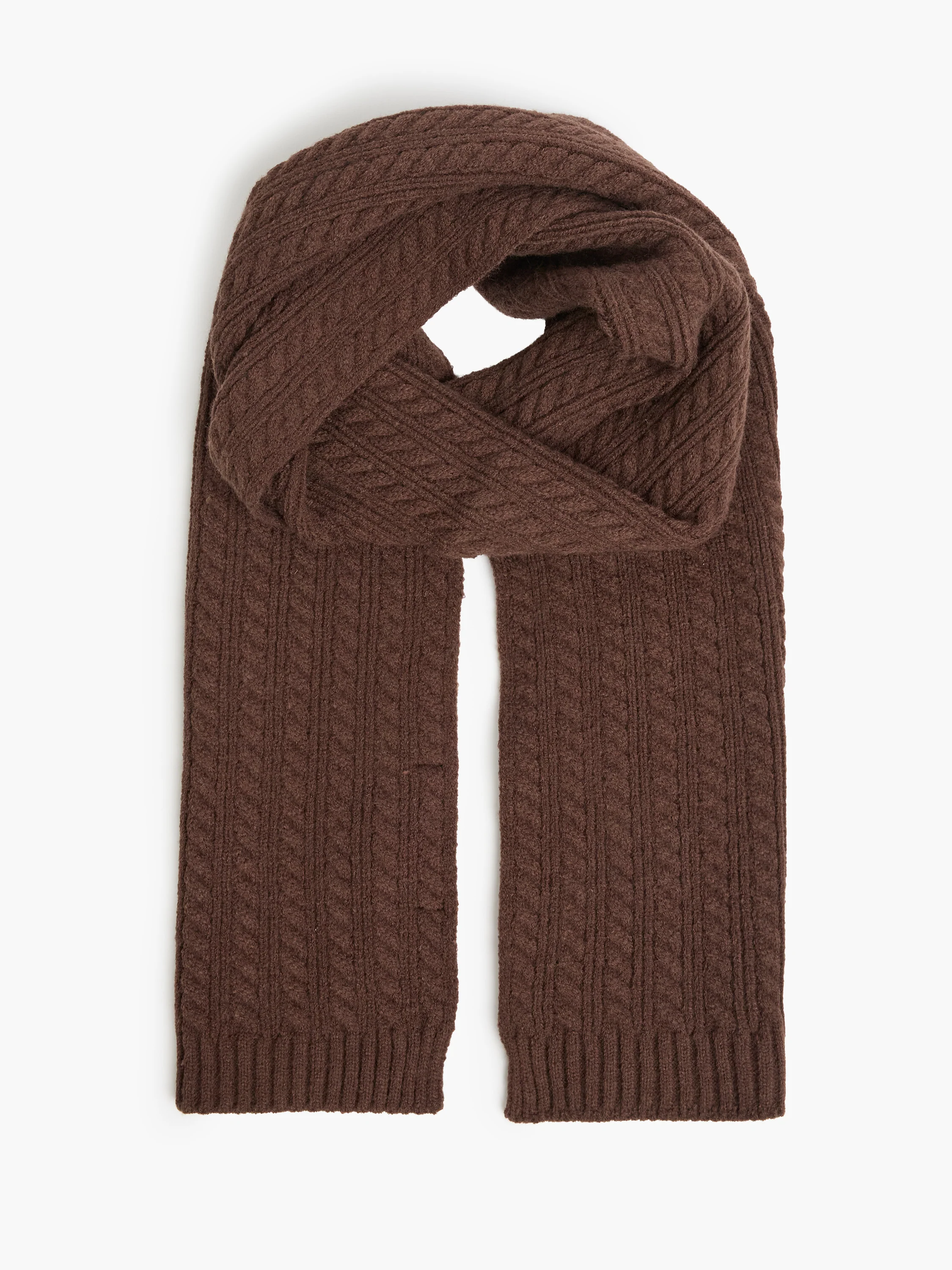 Cable Knit Scarf
