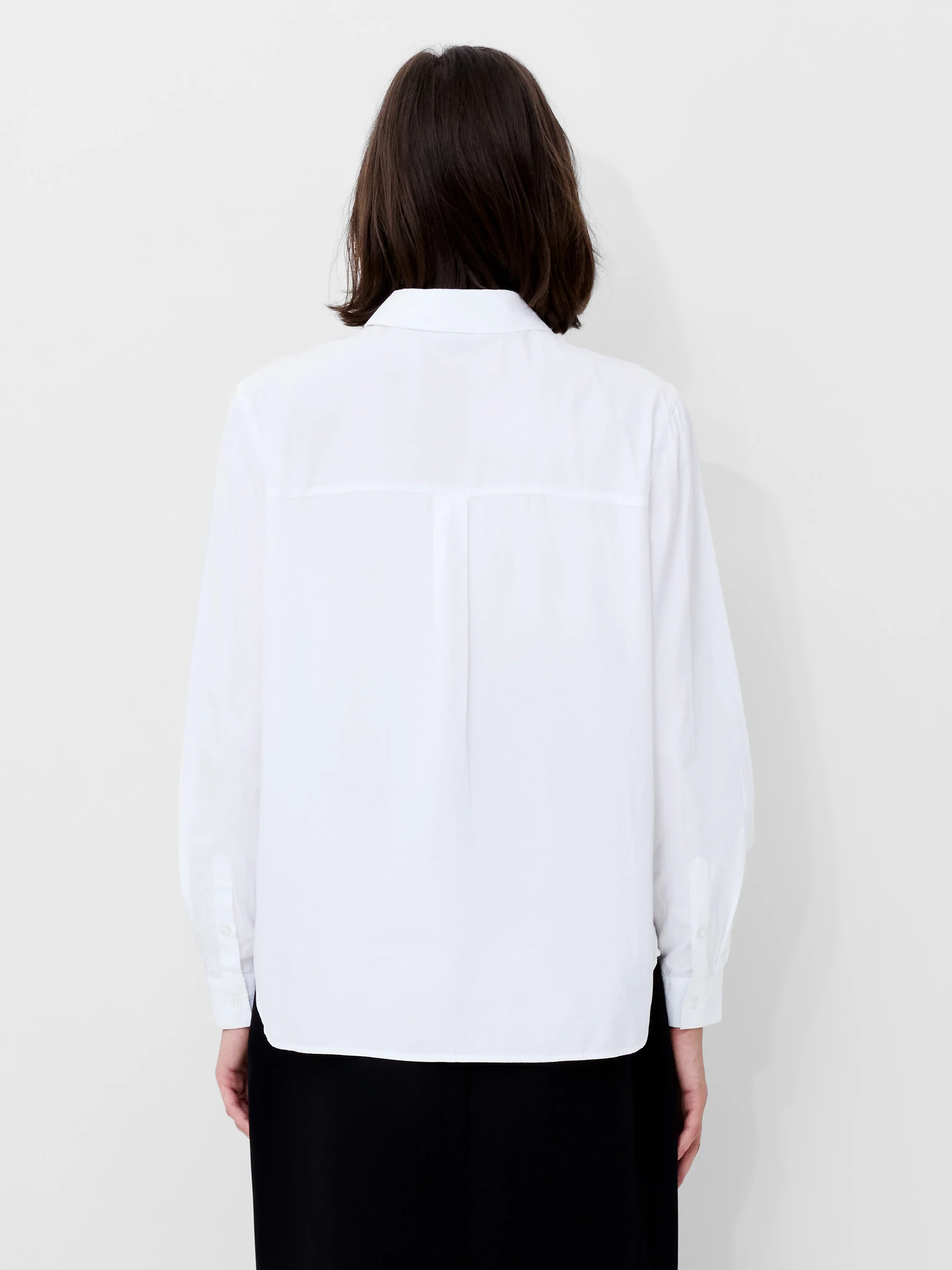 Cambria Contrast Floral Embroidered Shirt - Image 3