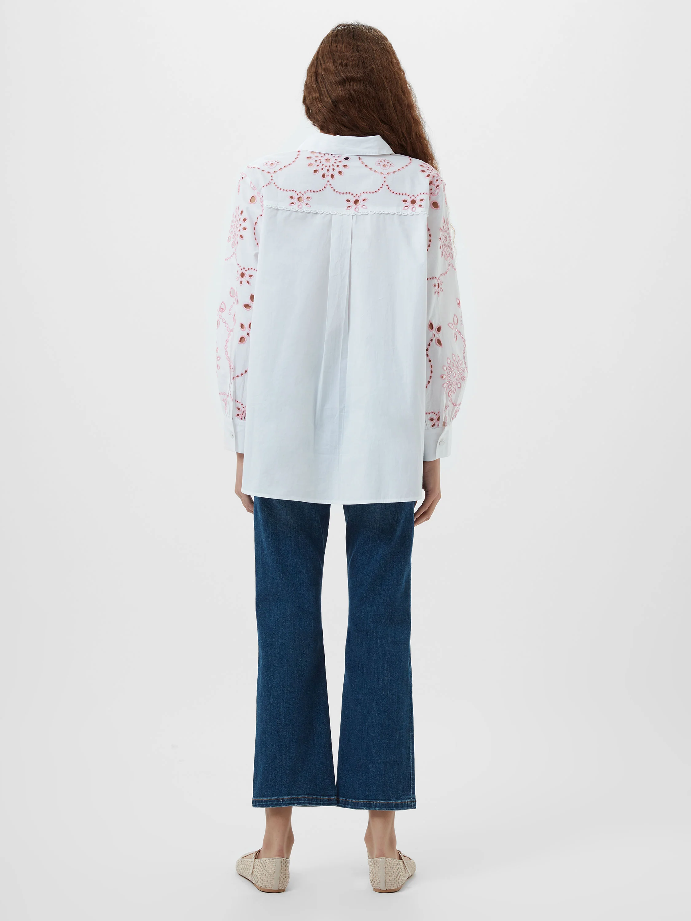Cambria Cotton Embroidered Long Sleeve Shirt - Image 5