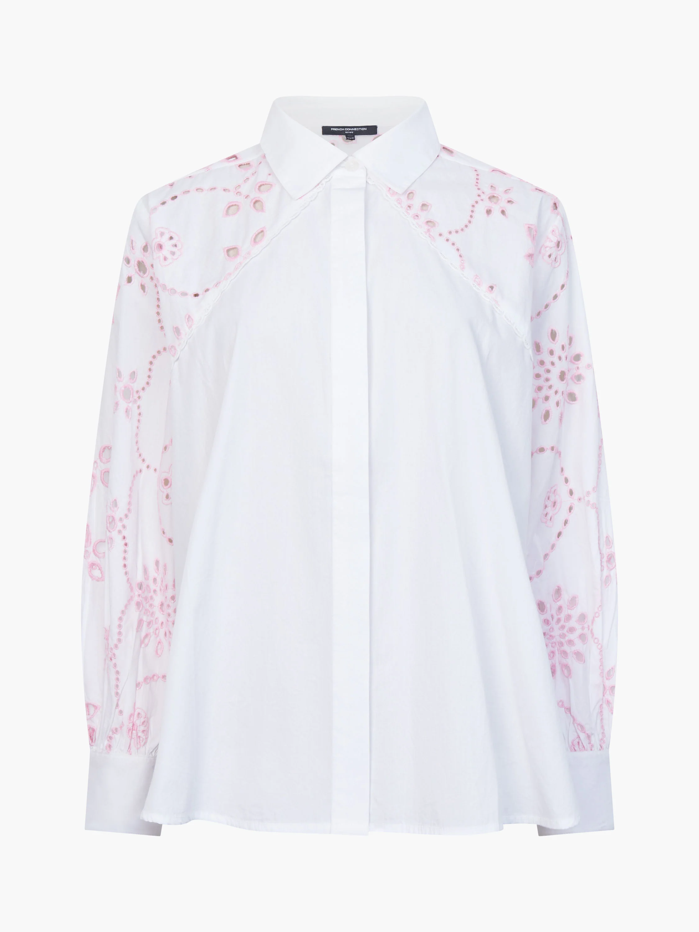Cambria Cotton Embroidered Long Sleeve Shirt - Image 6