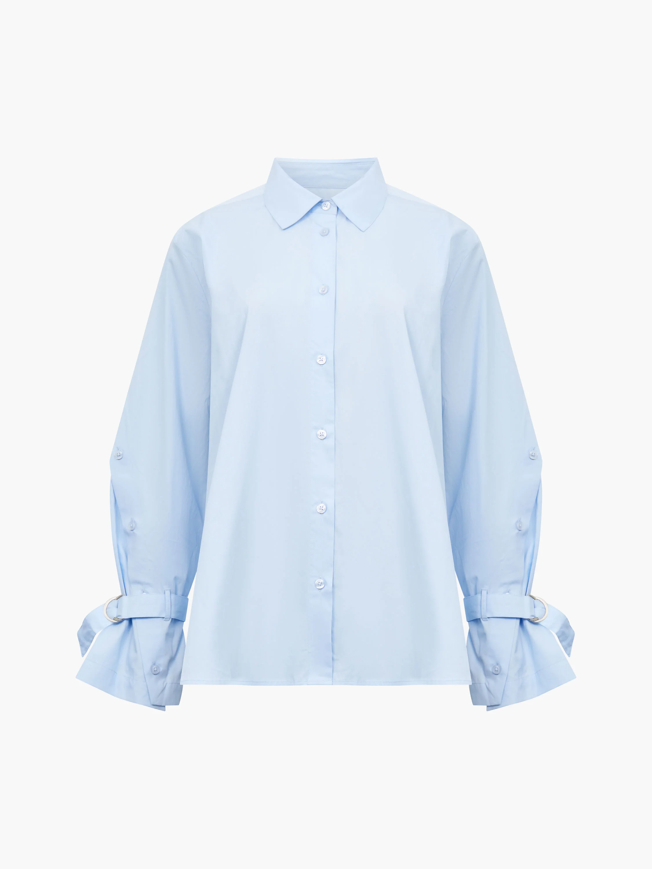 Cambria Longline Button Detail Sleeve Shirt - Image 7