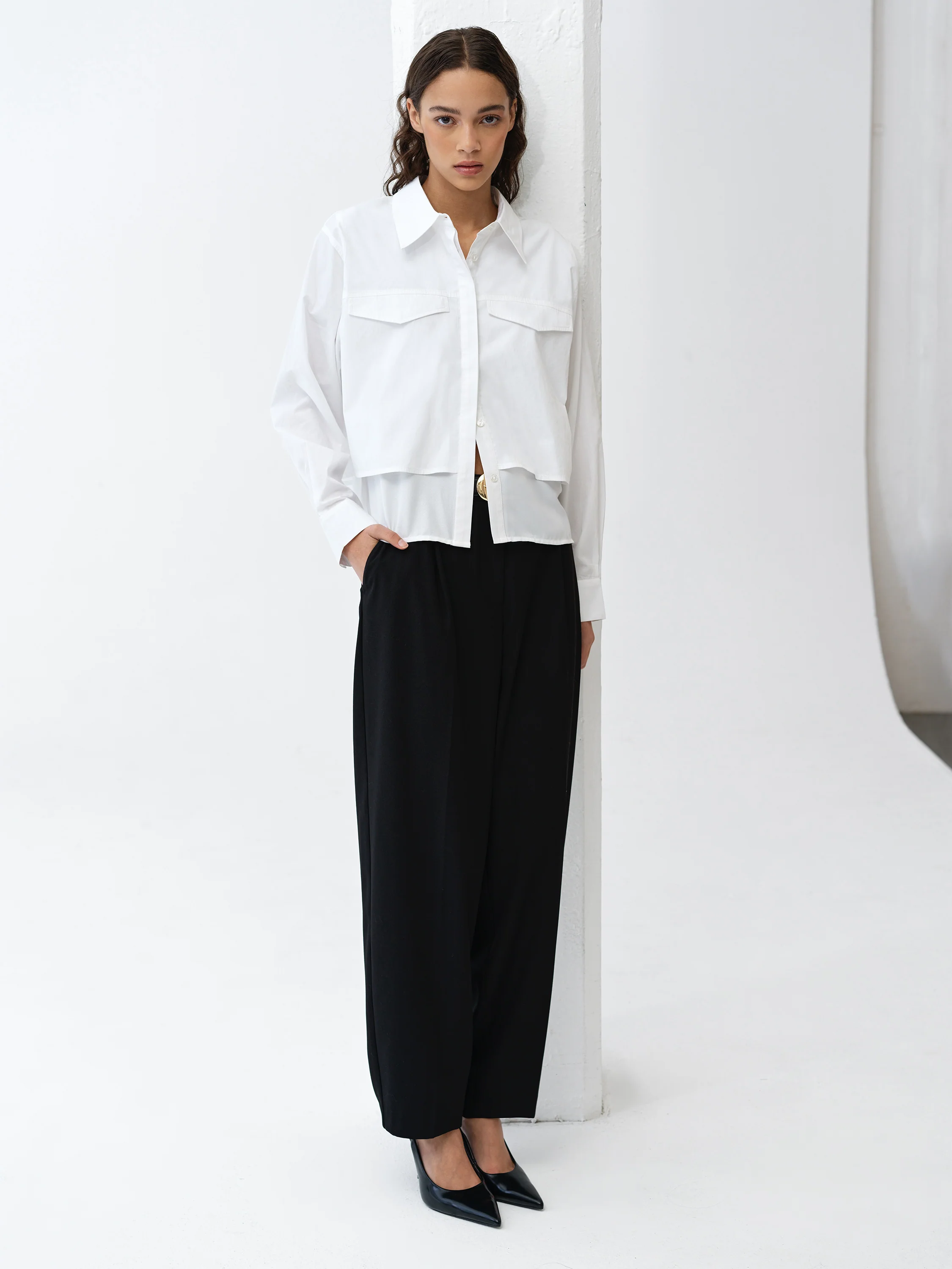 Cambria Milla Mix Layered Shirt - Image 2