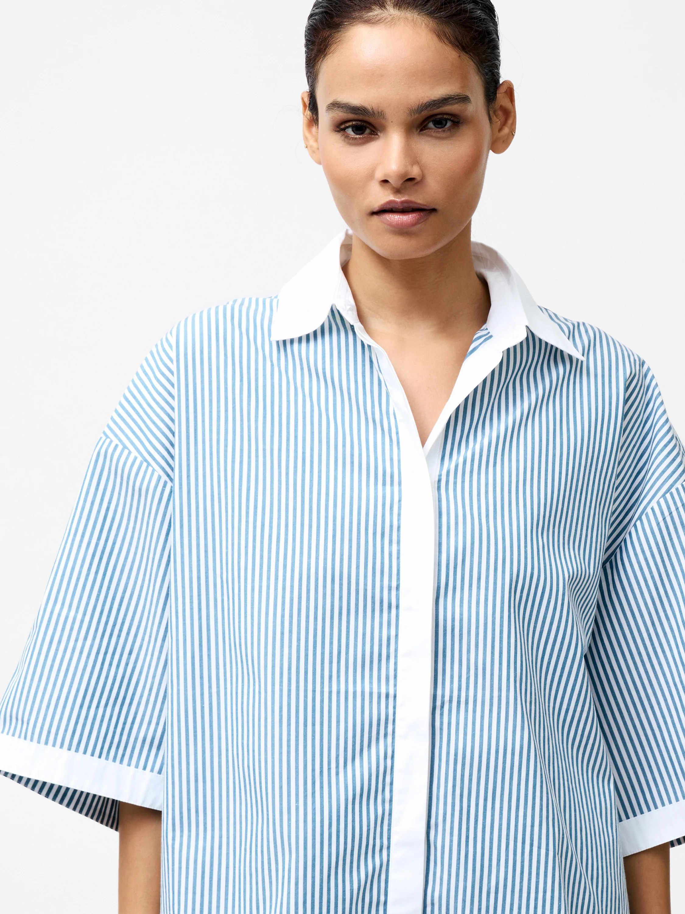 Cambria Stripe Short Sleeve Shirt - Image 4
