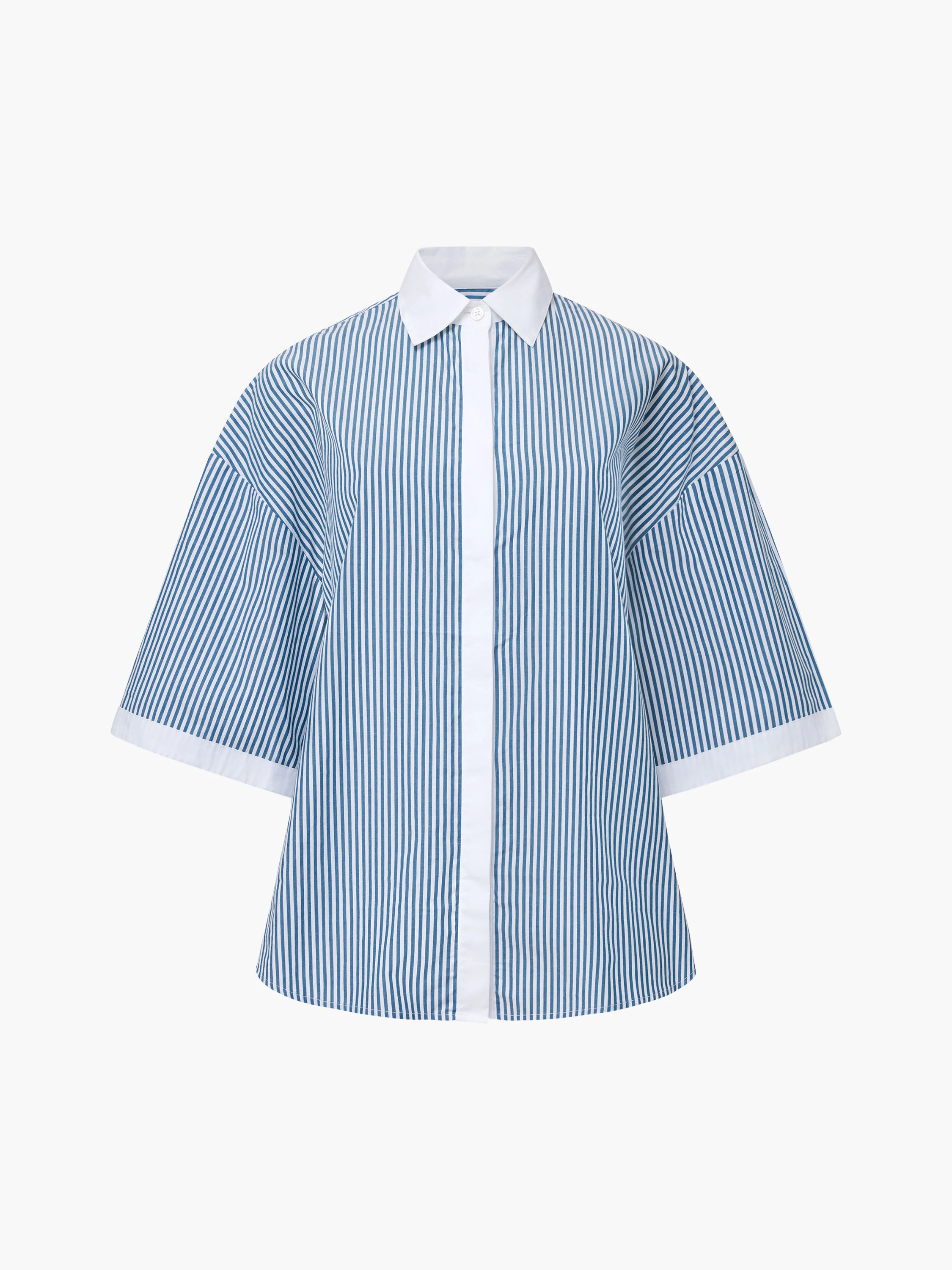 Cambria Stripe Short Sleeve Shirt - Image 7