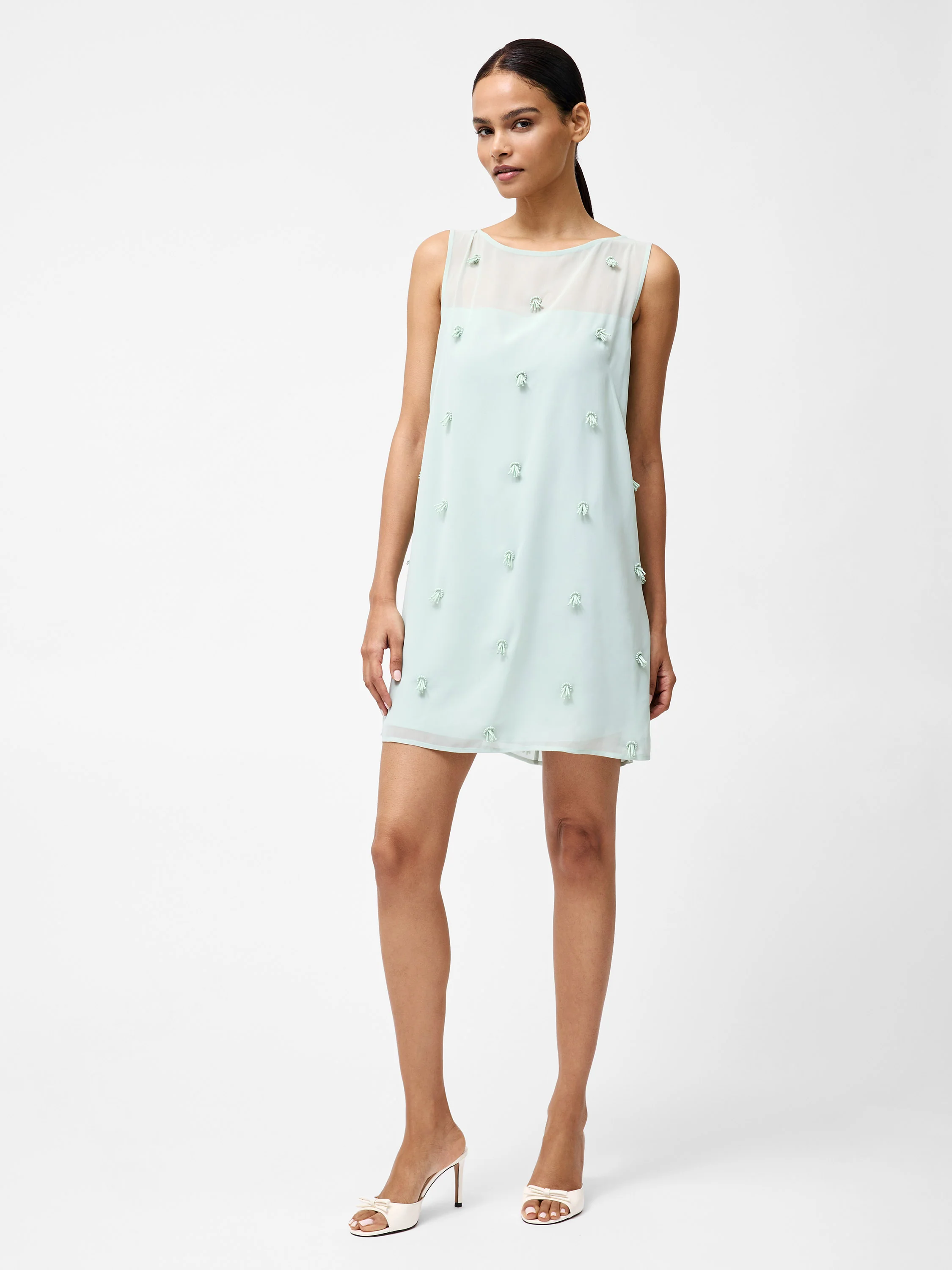 Cameron Embellished Shift Dress - Image 4