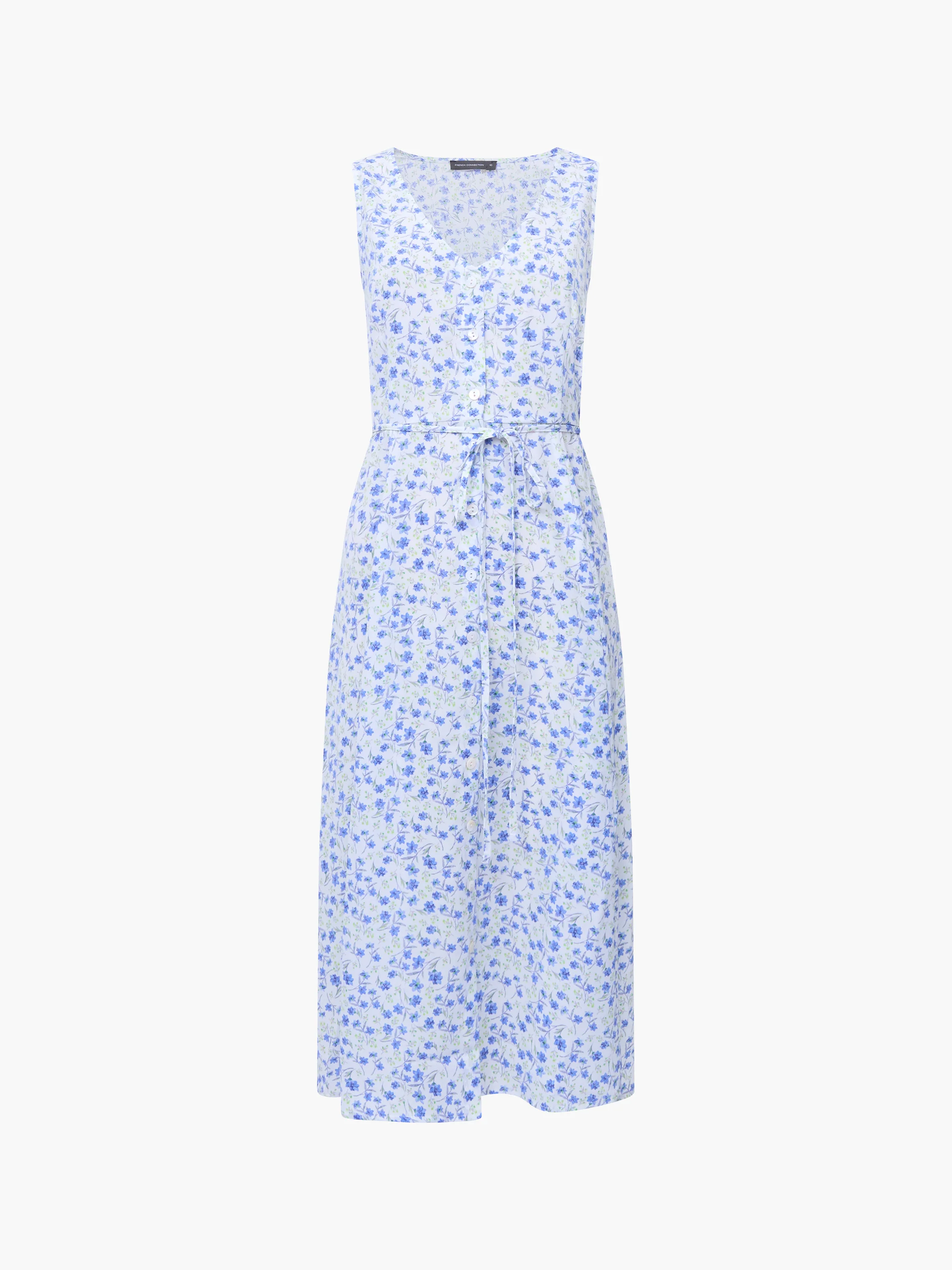 Camille V-Neck Sleeveless Dress - Image 4
