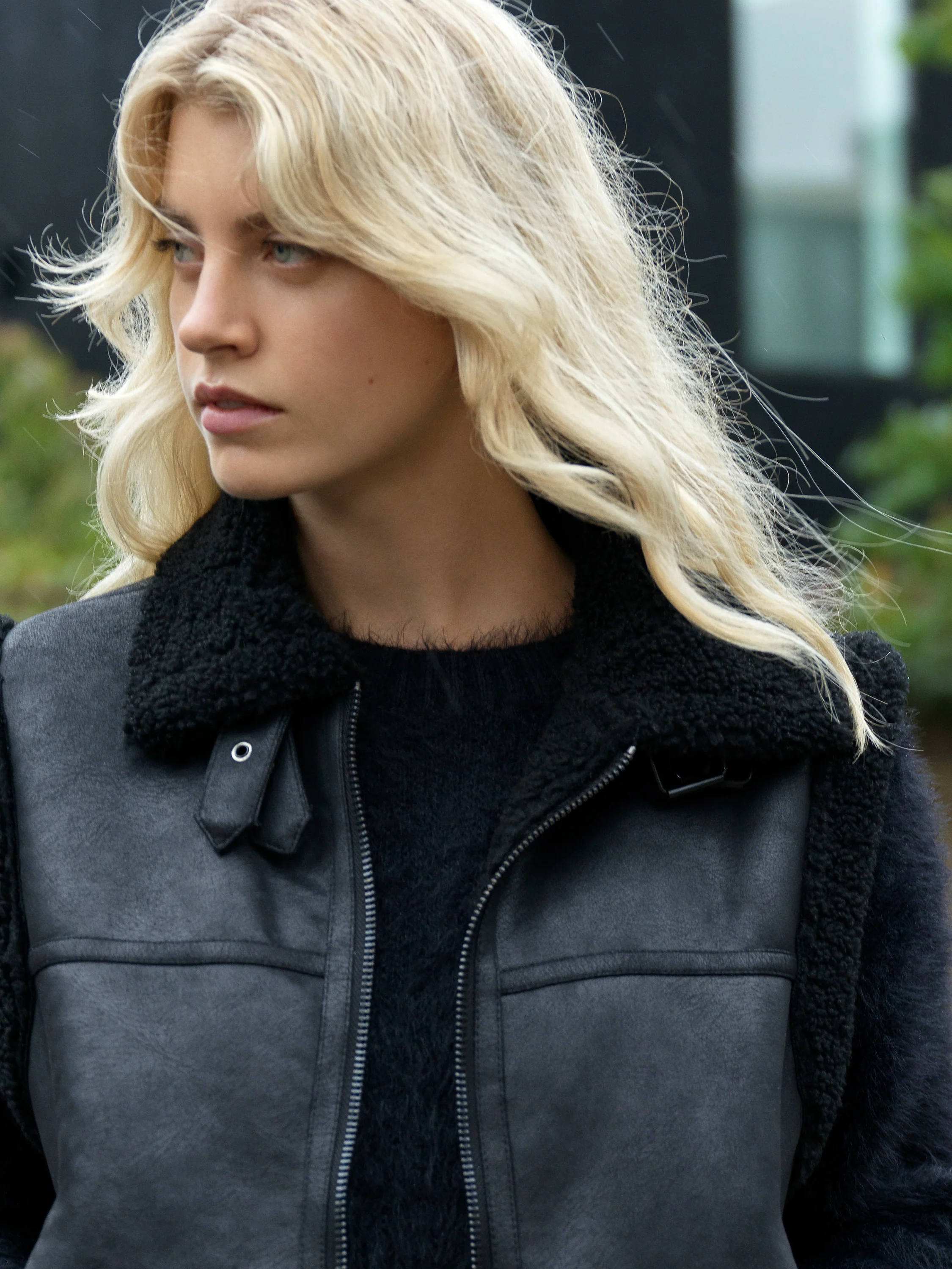 Camry Faux Suede Sleeveless Gilet - Image 2