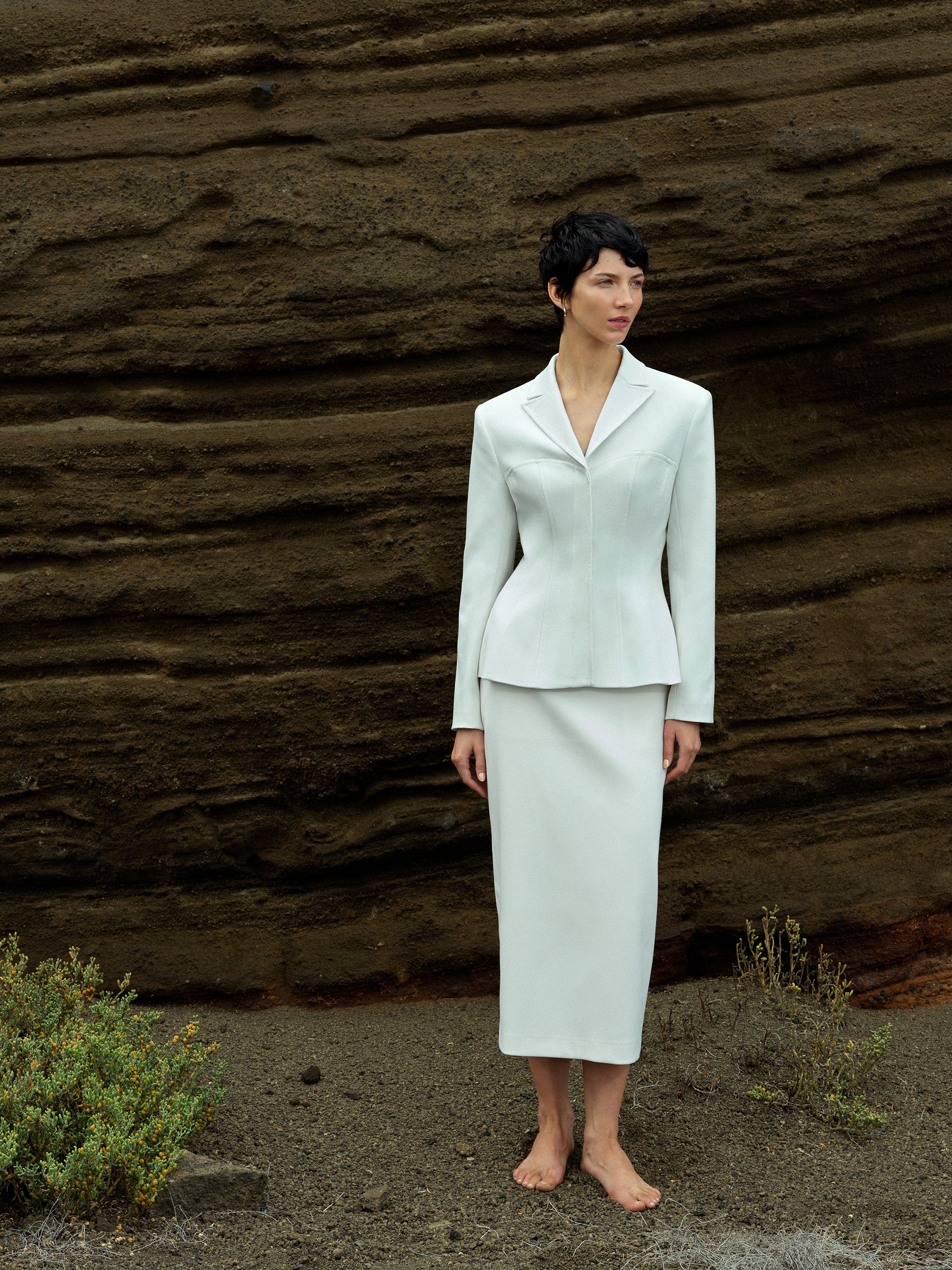 Cannes Twill Fitted Blazer - Image 2