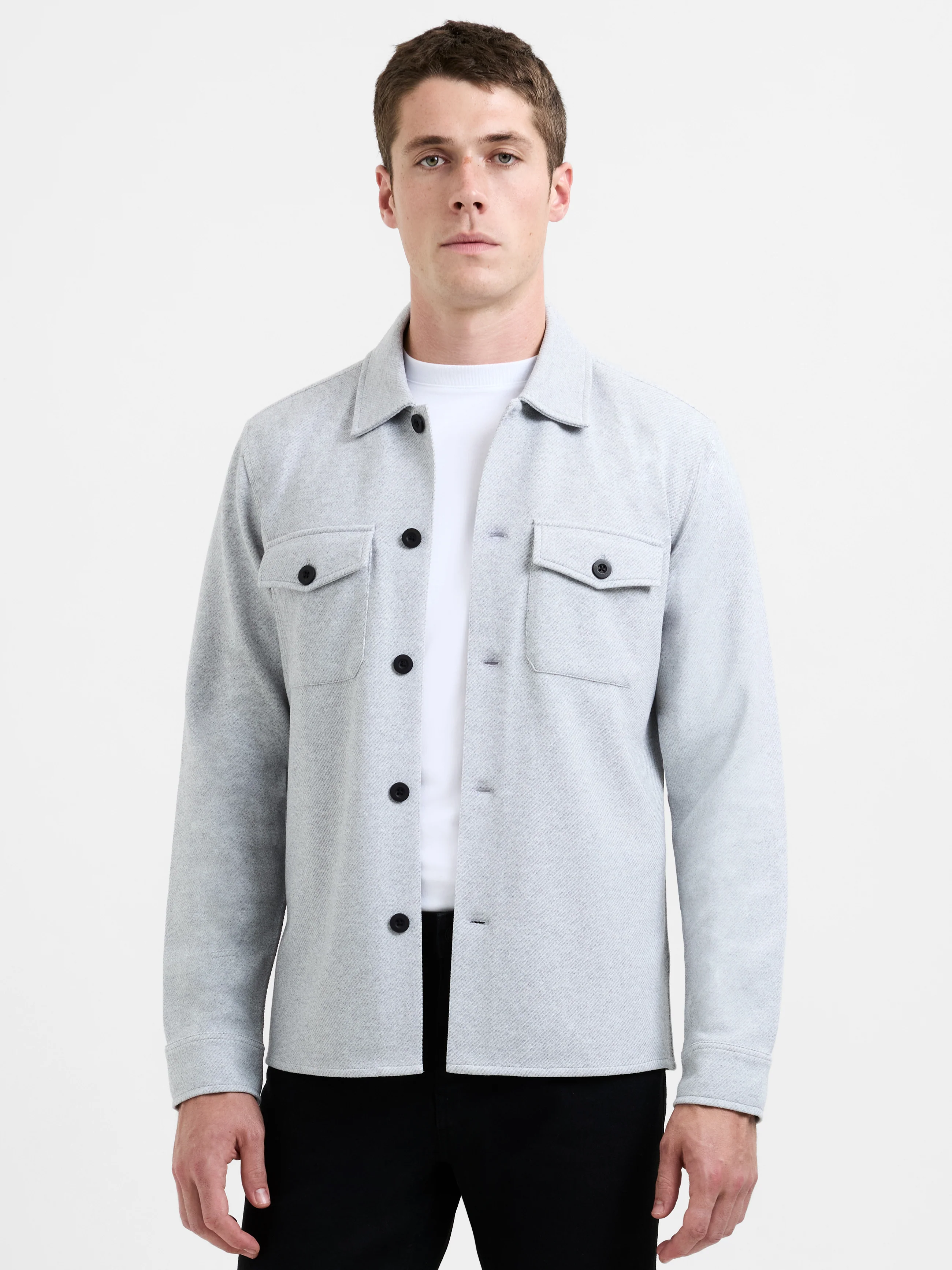 Canvas Jersey Overshirt - Image 2