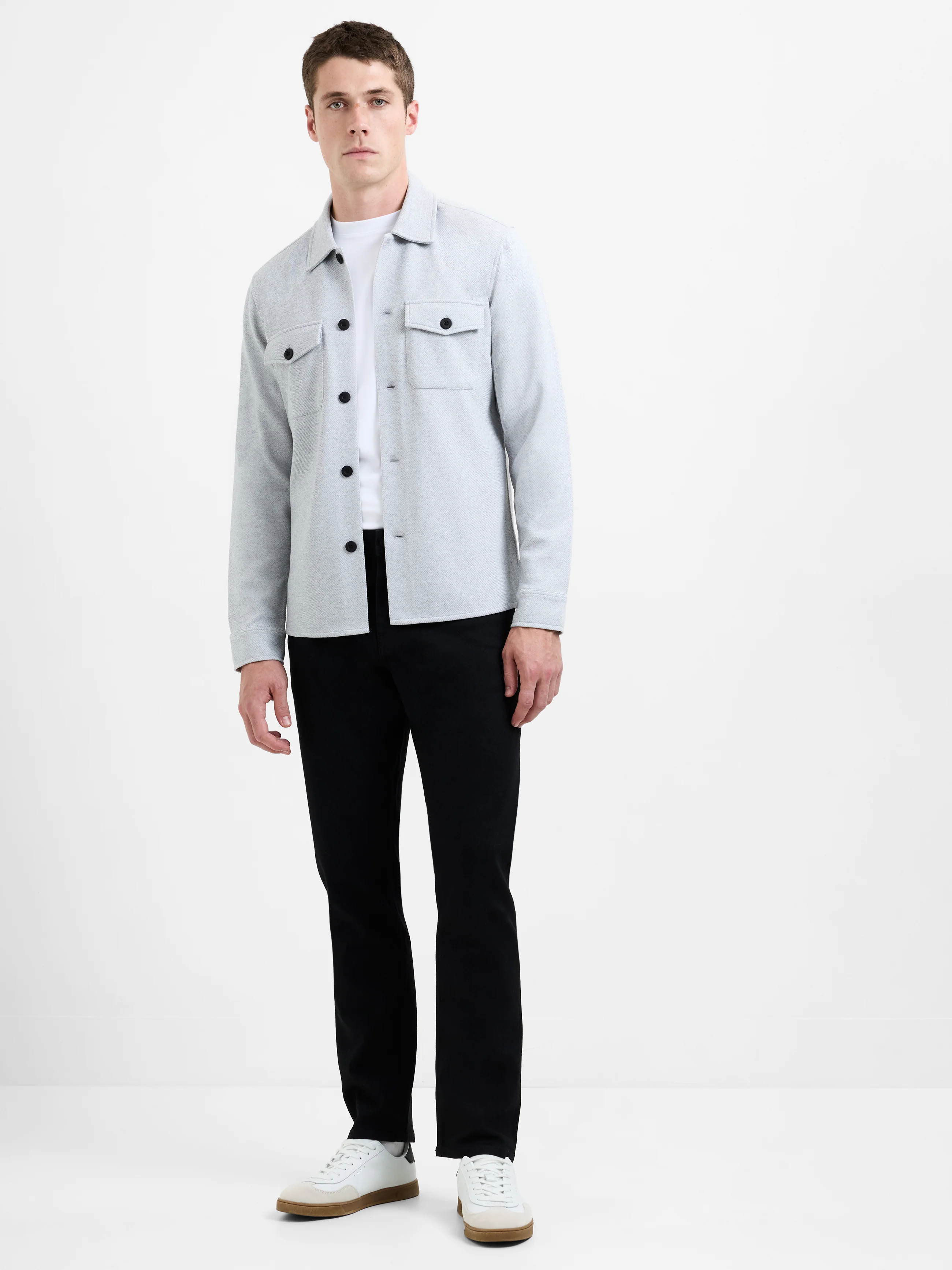 Canvas Jersey Overshirt - Image 3