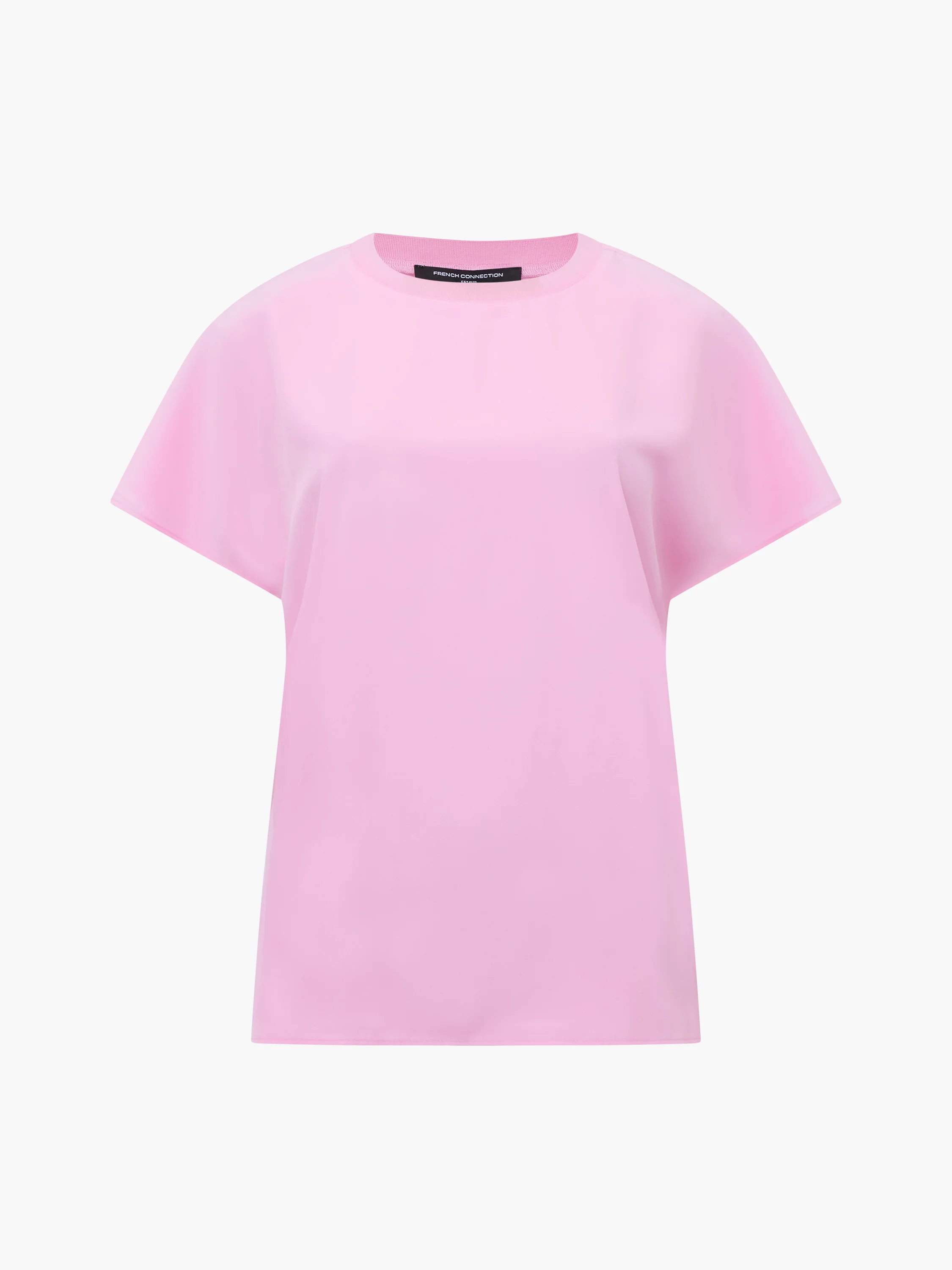 Capriana Crepe Crew Neck Top - Image 7