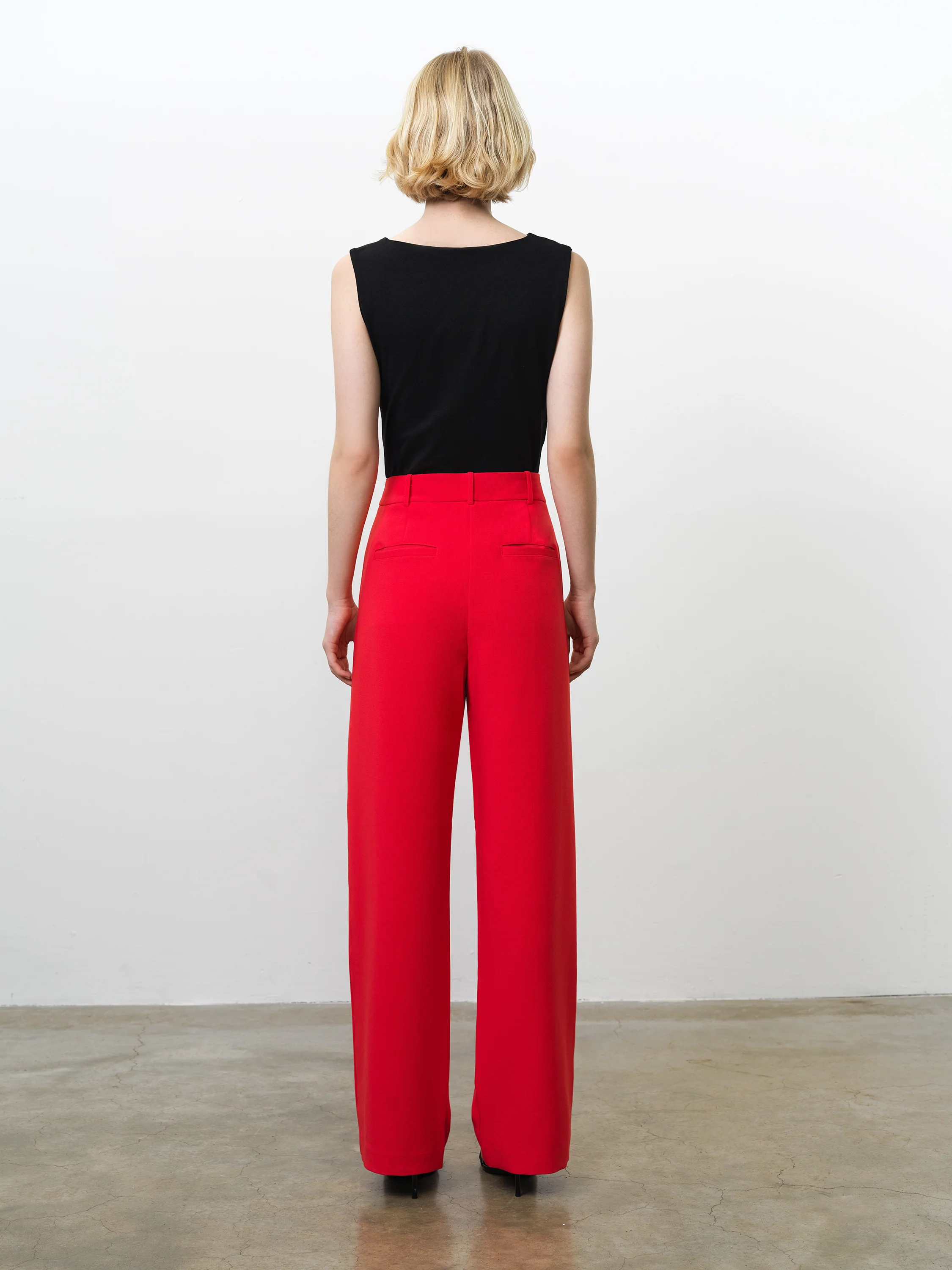 Carlie Tailored Wide Leg Trousers - Image 5
