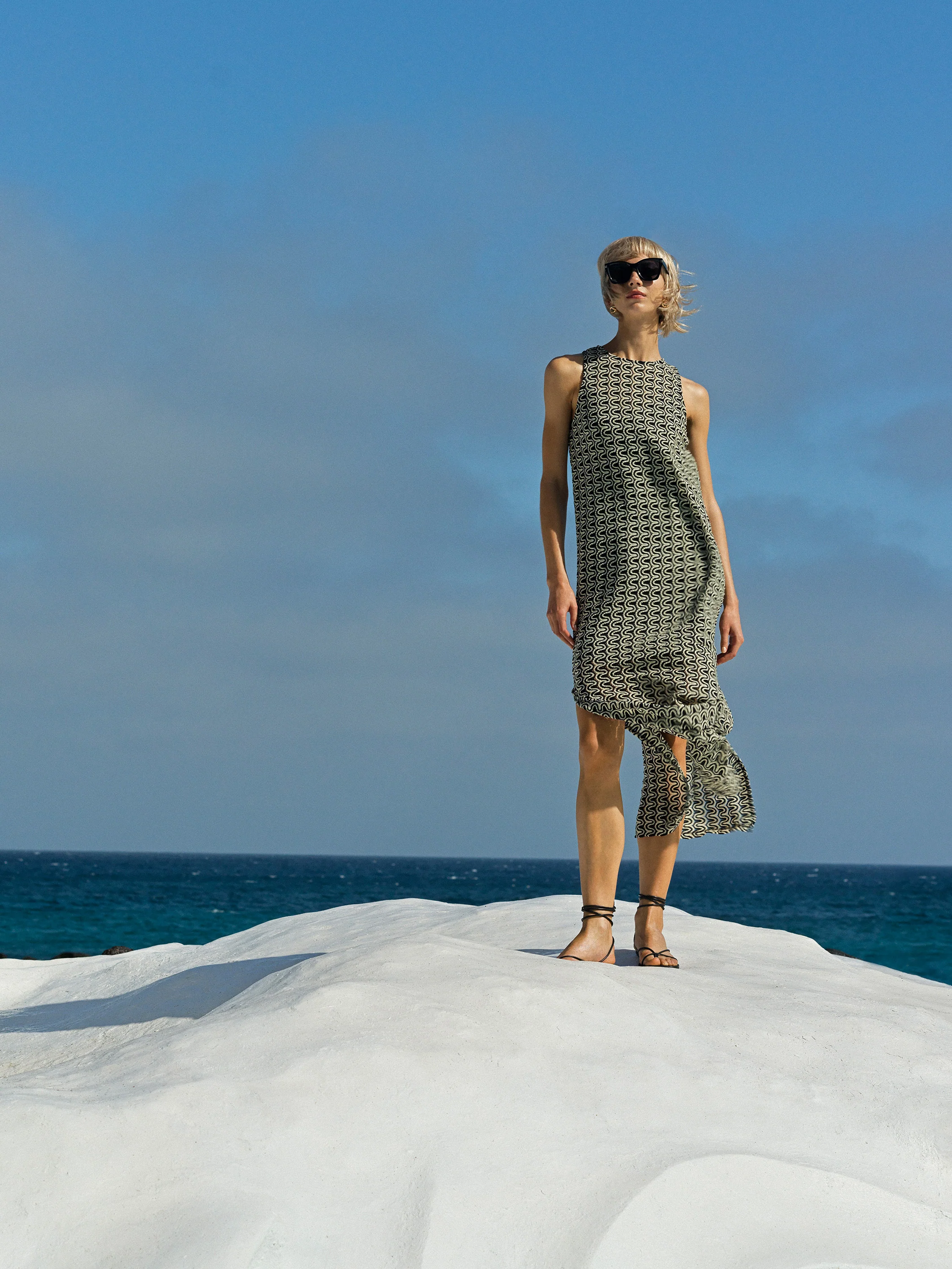 Carly Jersey Tunic Maxi Dress