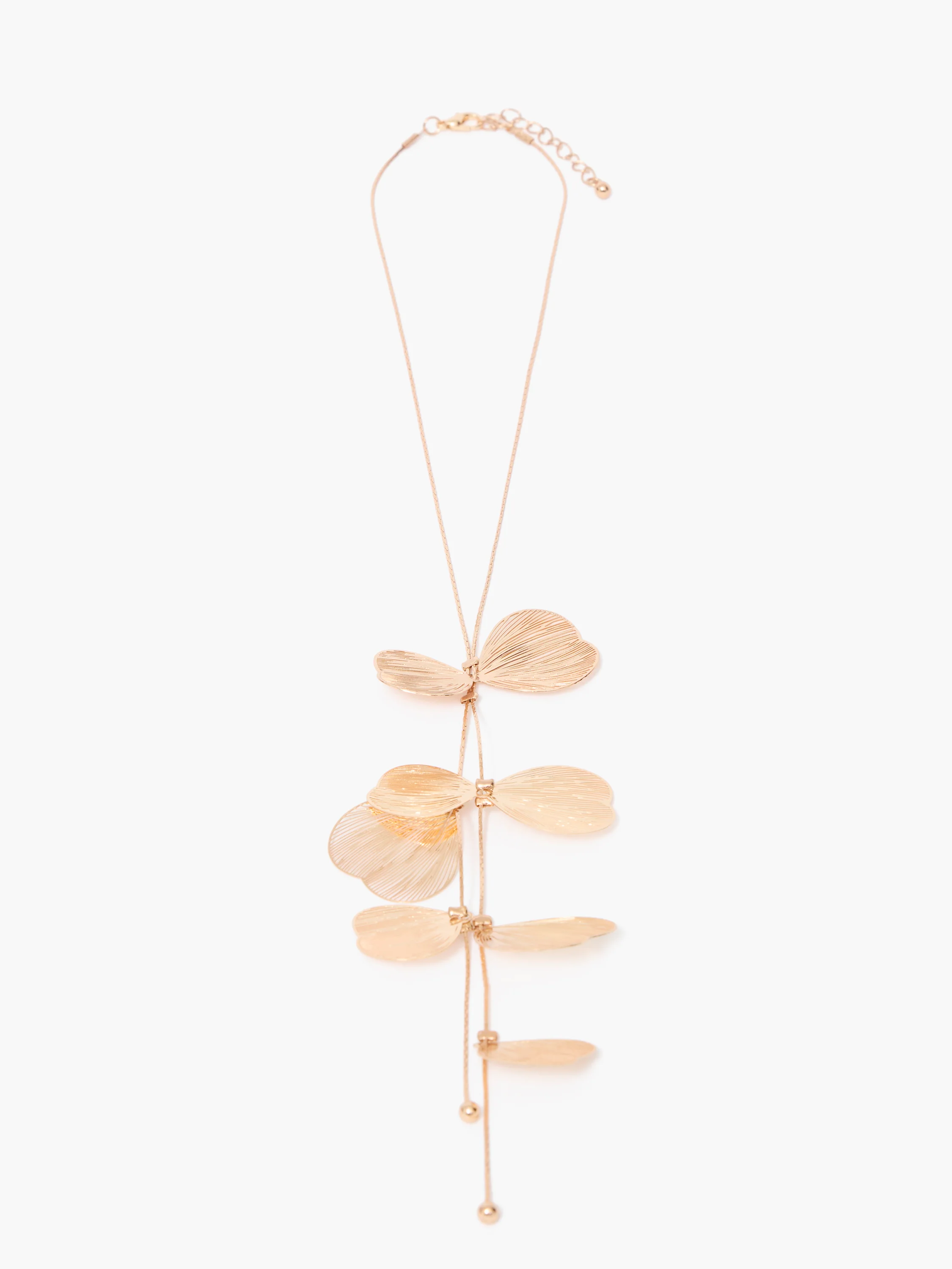 Cascading Floral Necklace