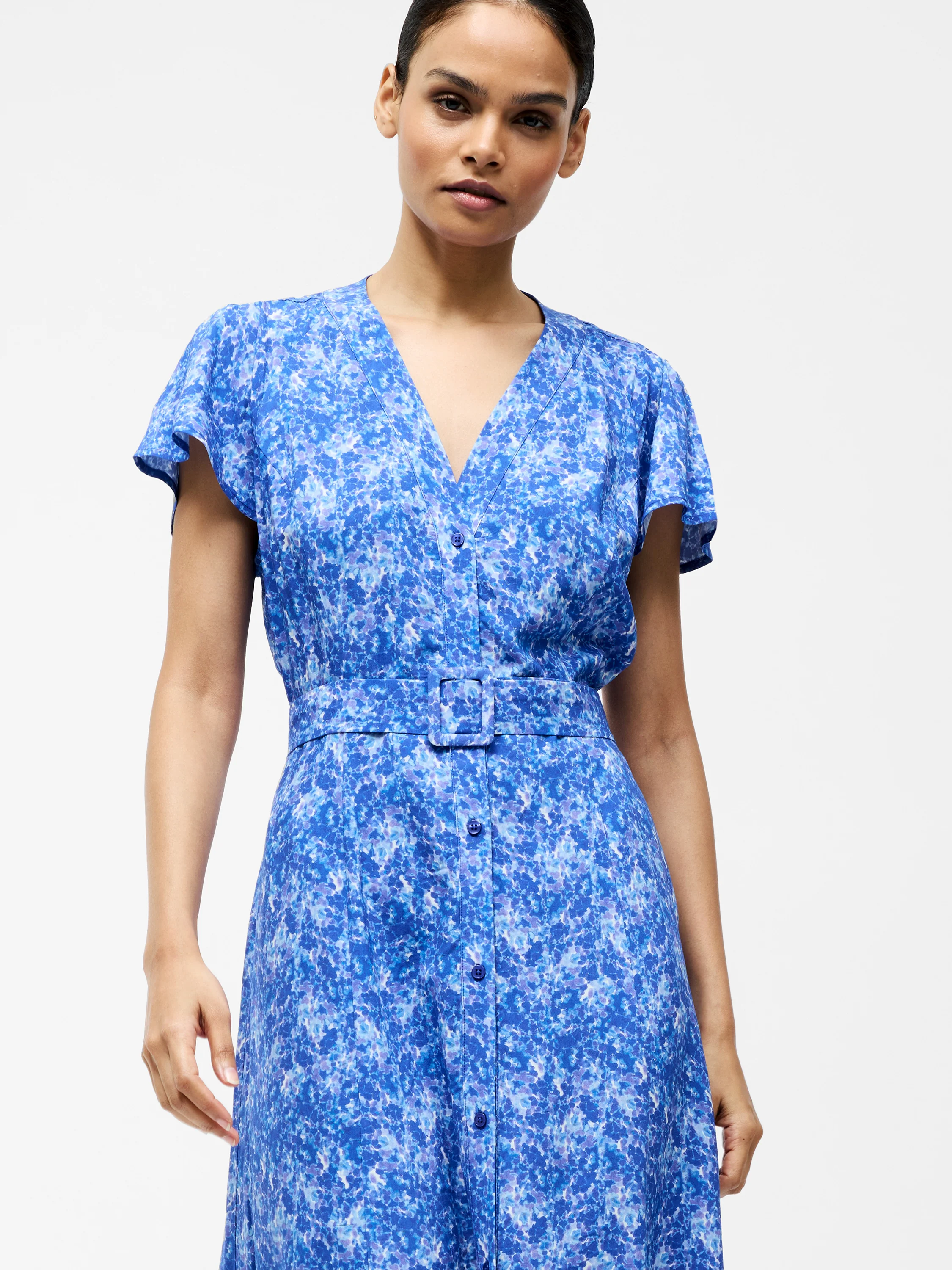 Cass Belted Midi Dress - Image 2