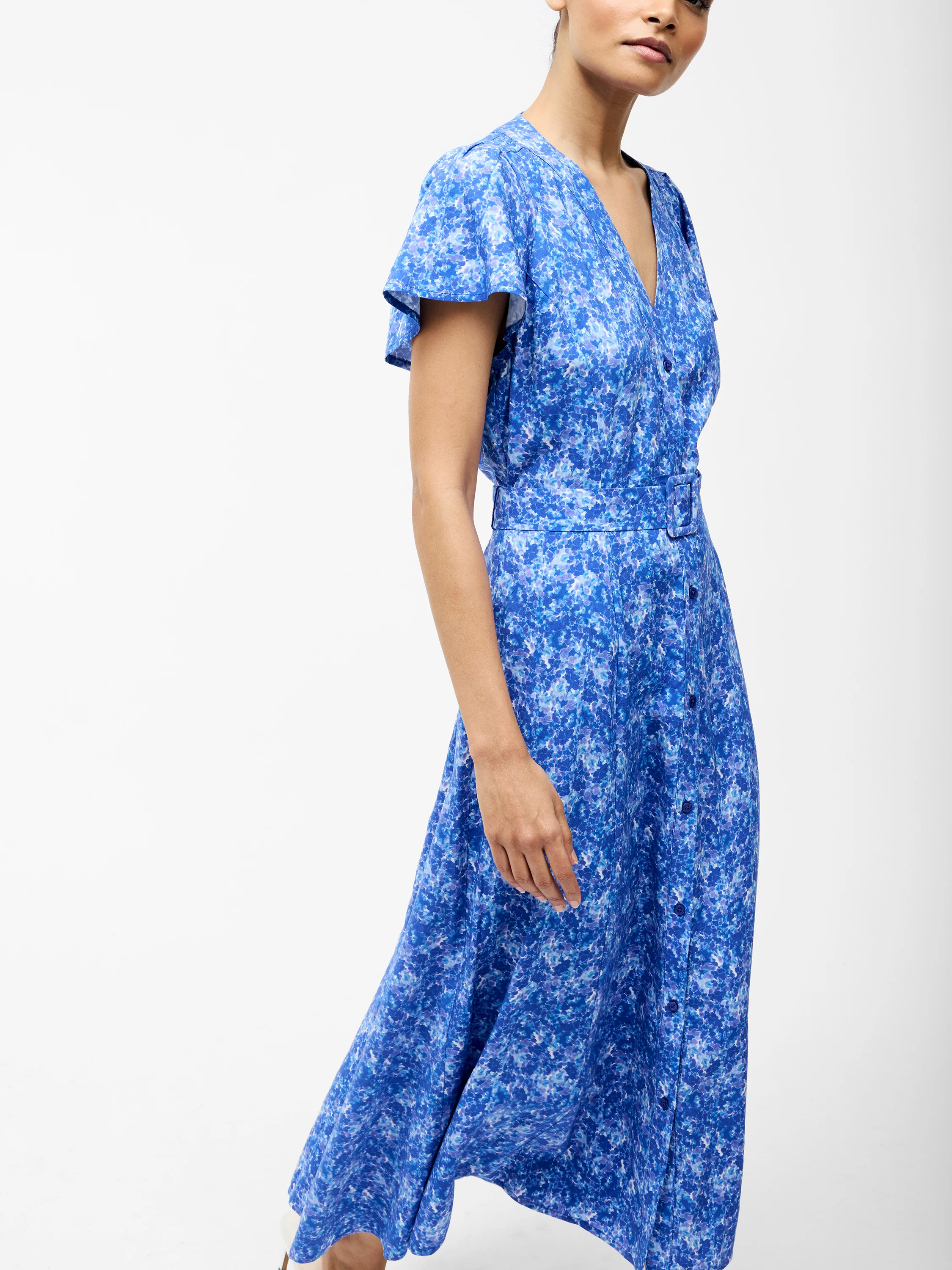 Cass Belted Midi Dress - Image 3
