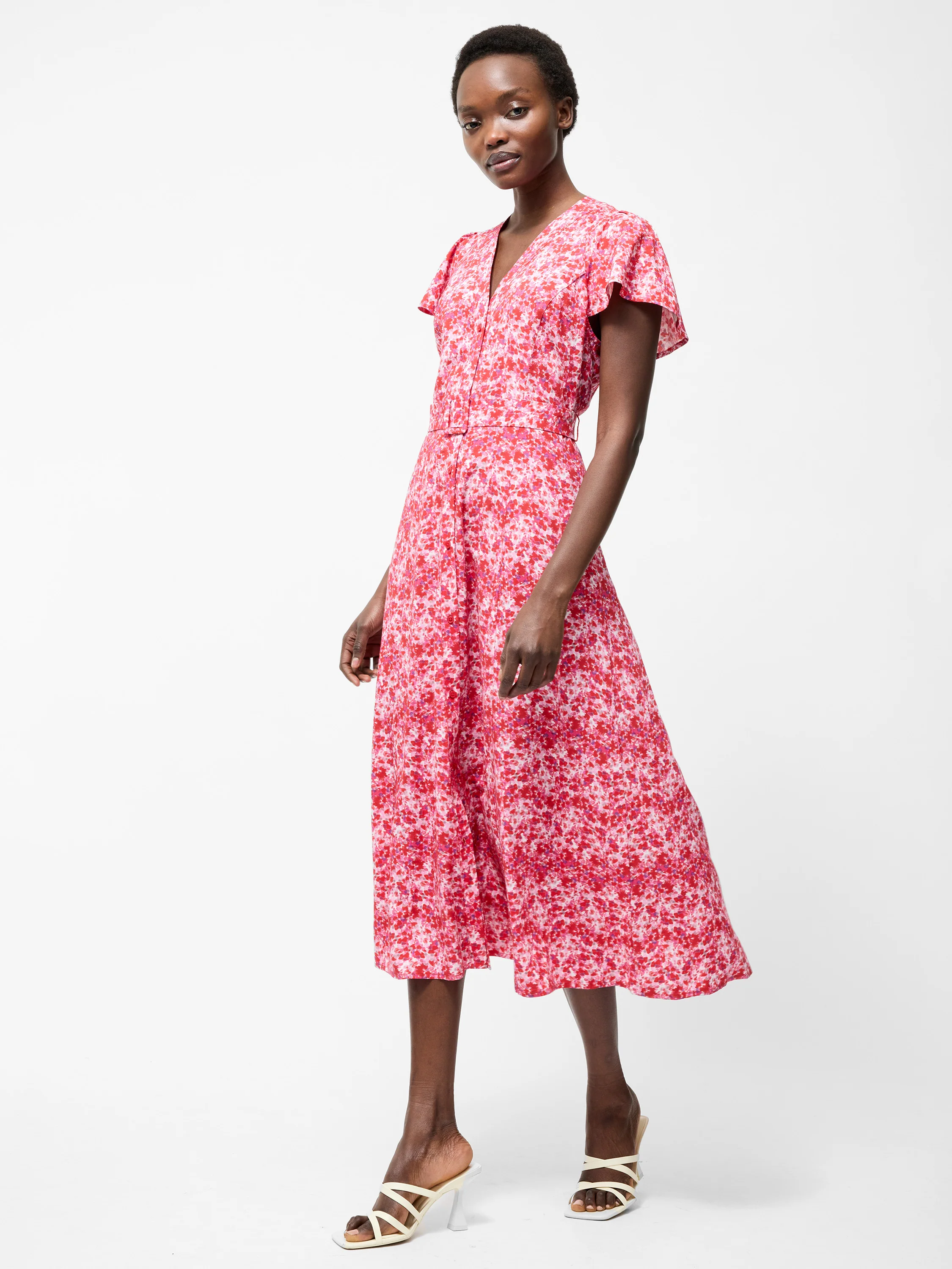 Cass Belted Midi Dress