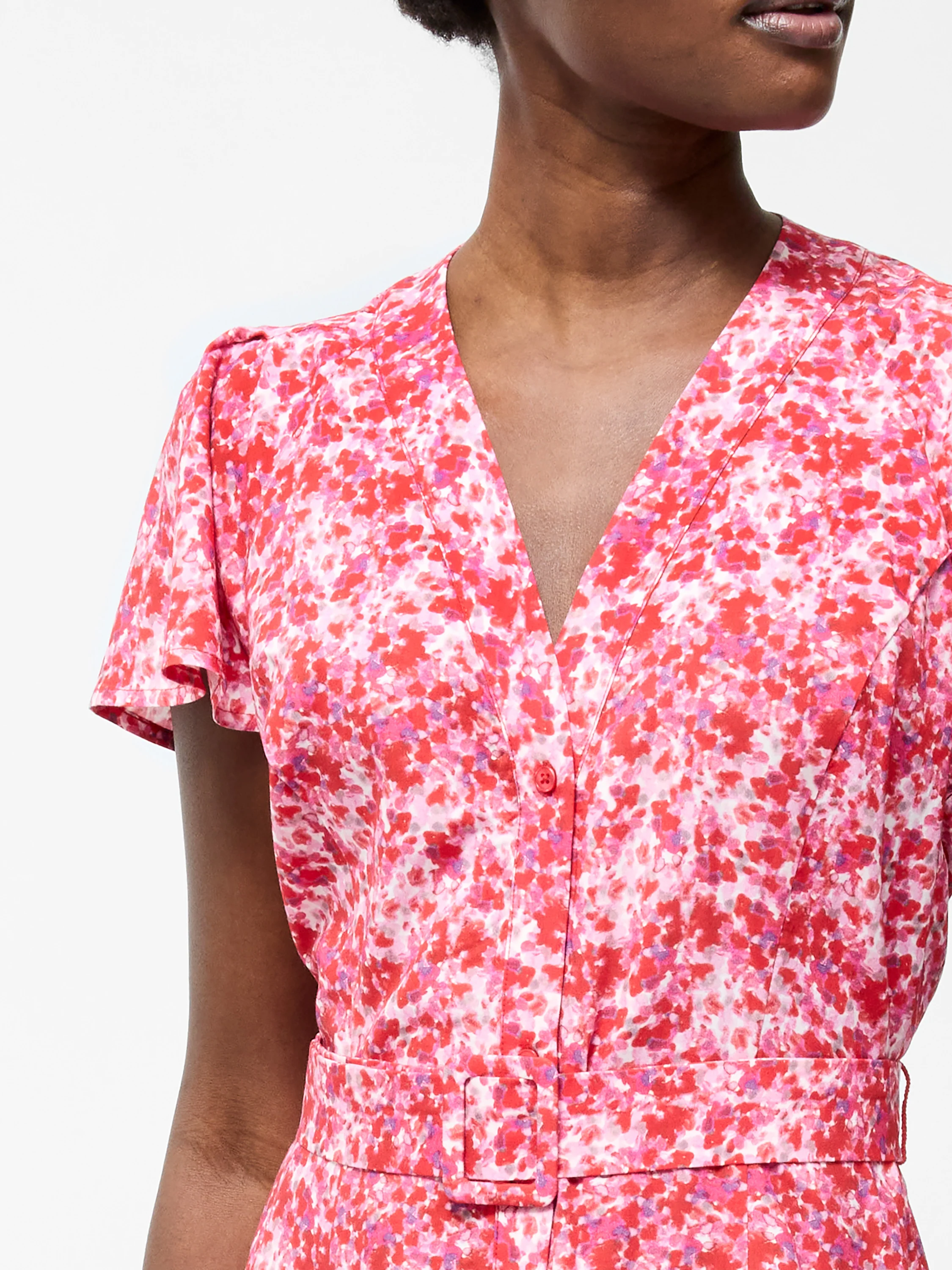 Cass Belted Midi Dress - Image 2