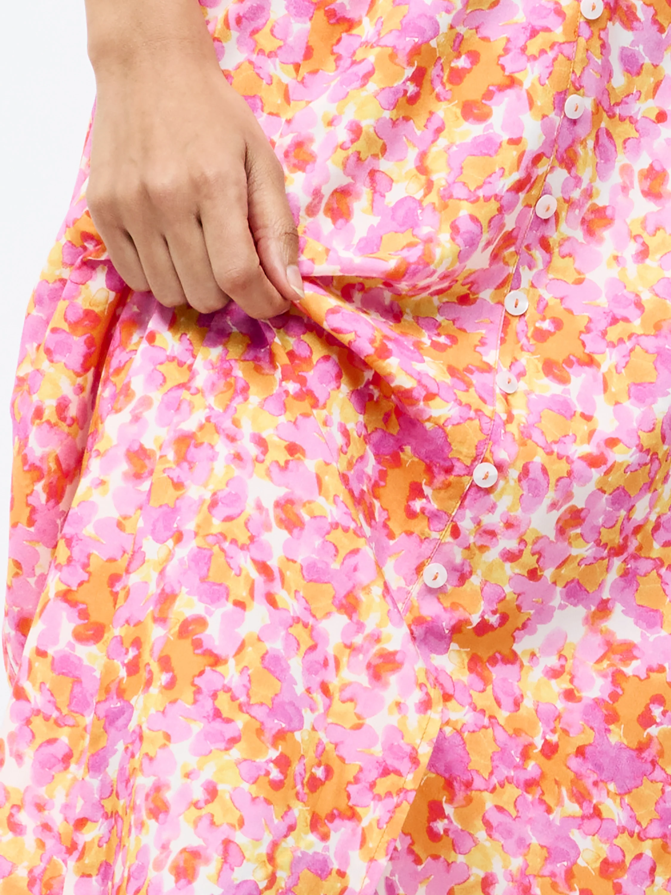 Cass Button Dress - Image 3