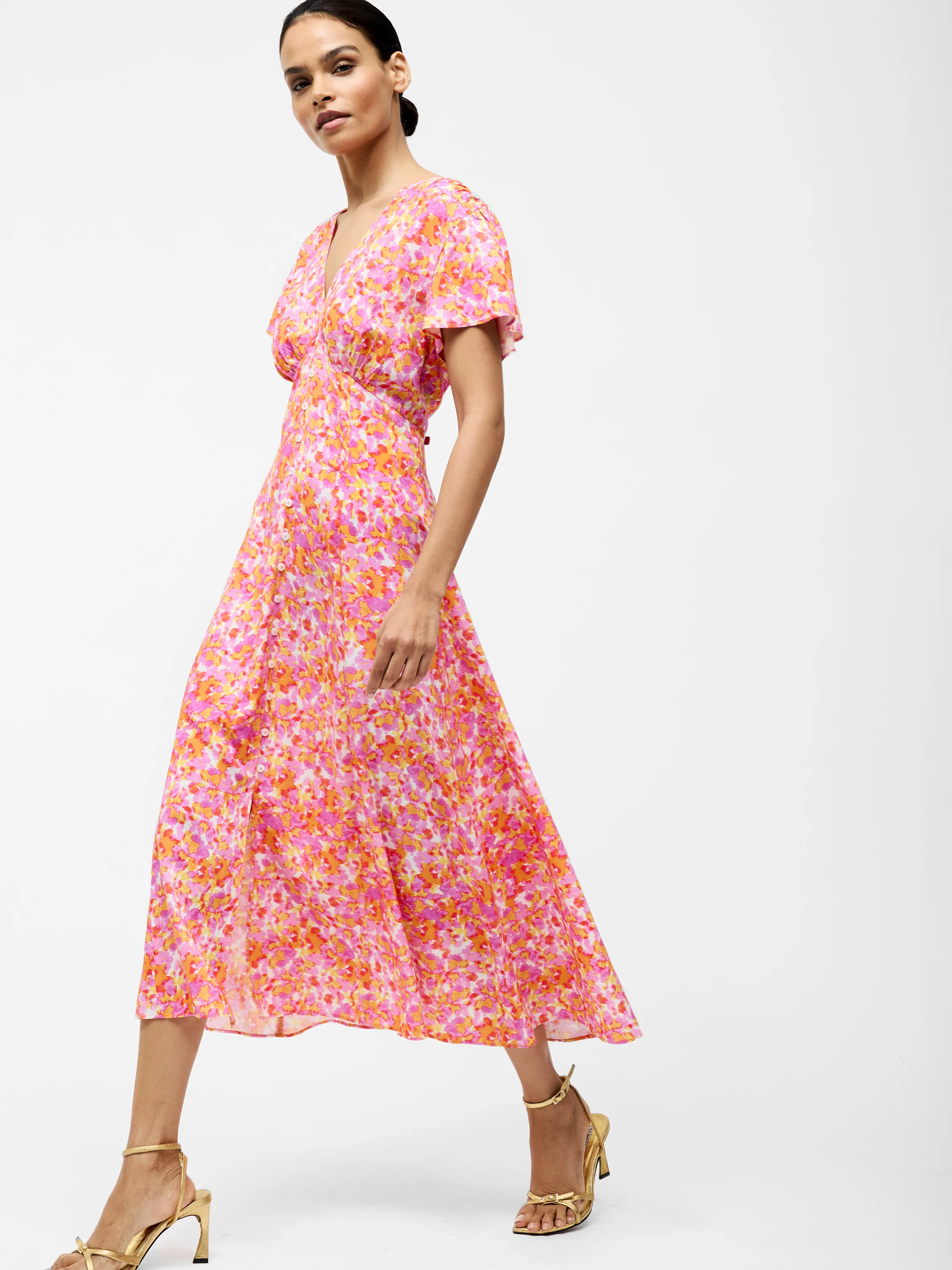 Cass Button Dress - Image 4