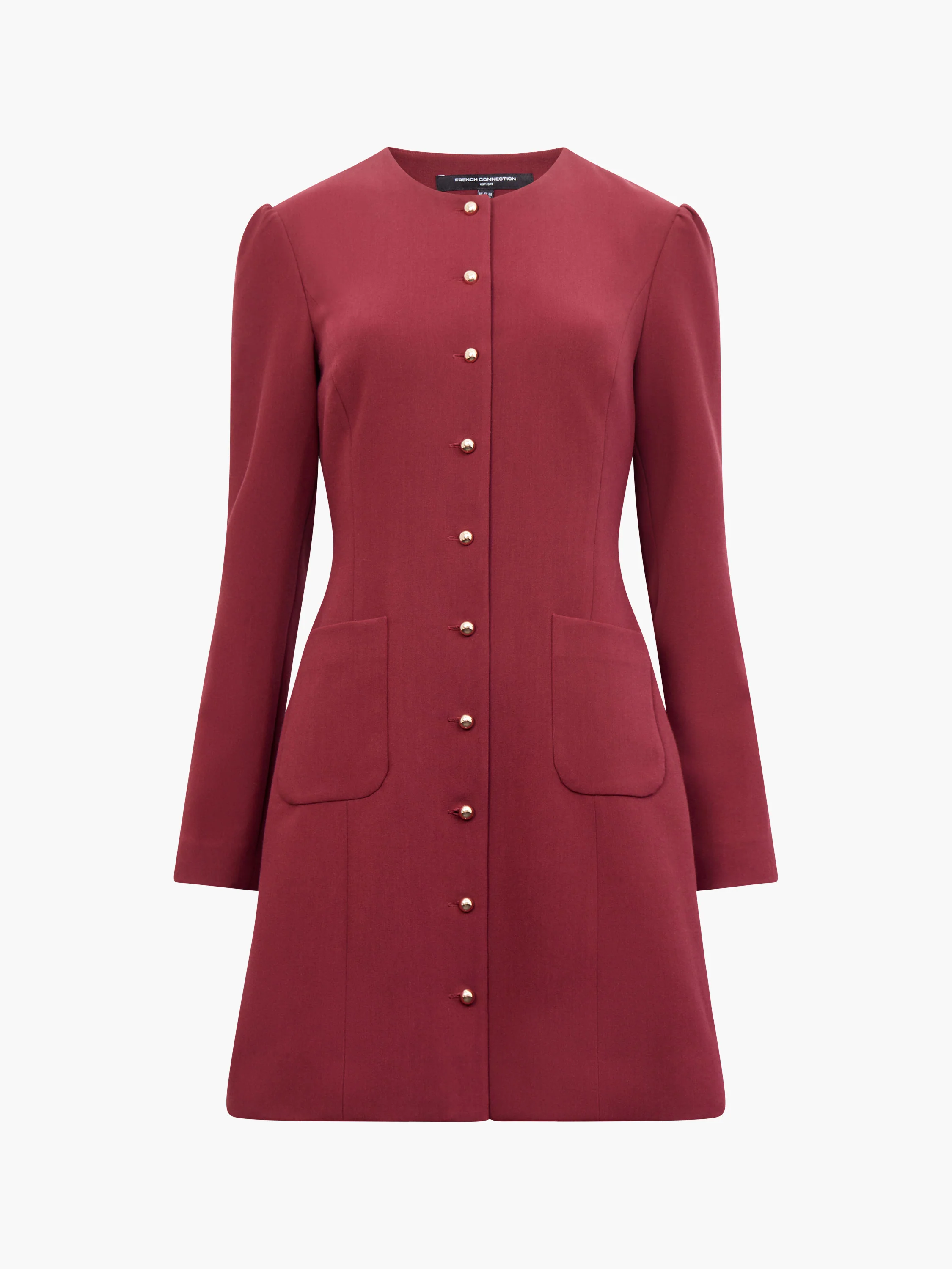 Celie Button Through Mini Dress - Image 5