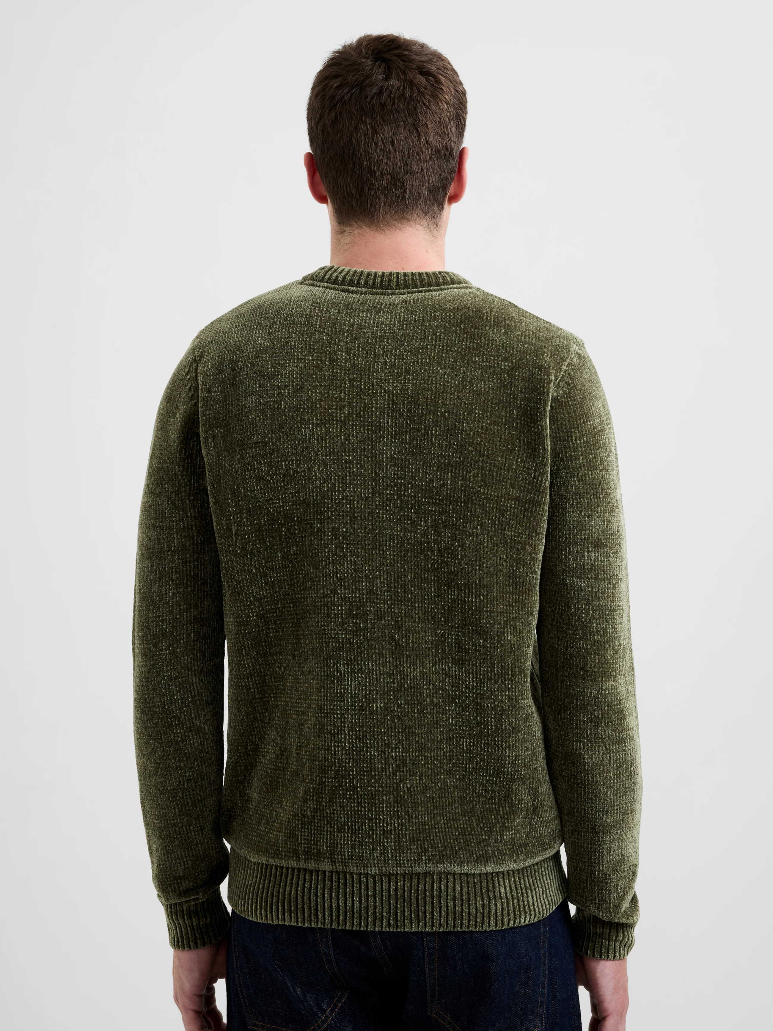 Chenille Crew Neck Jumper - Image 4