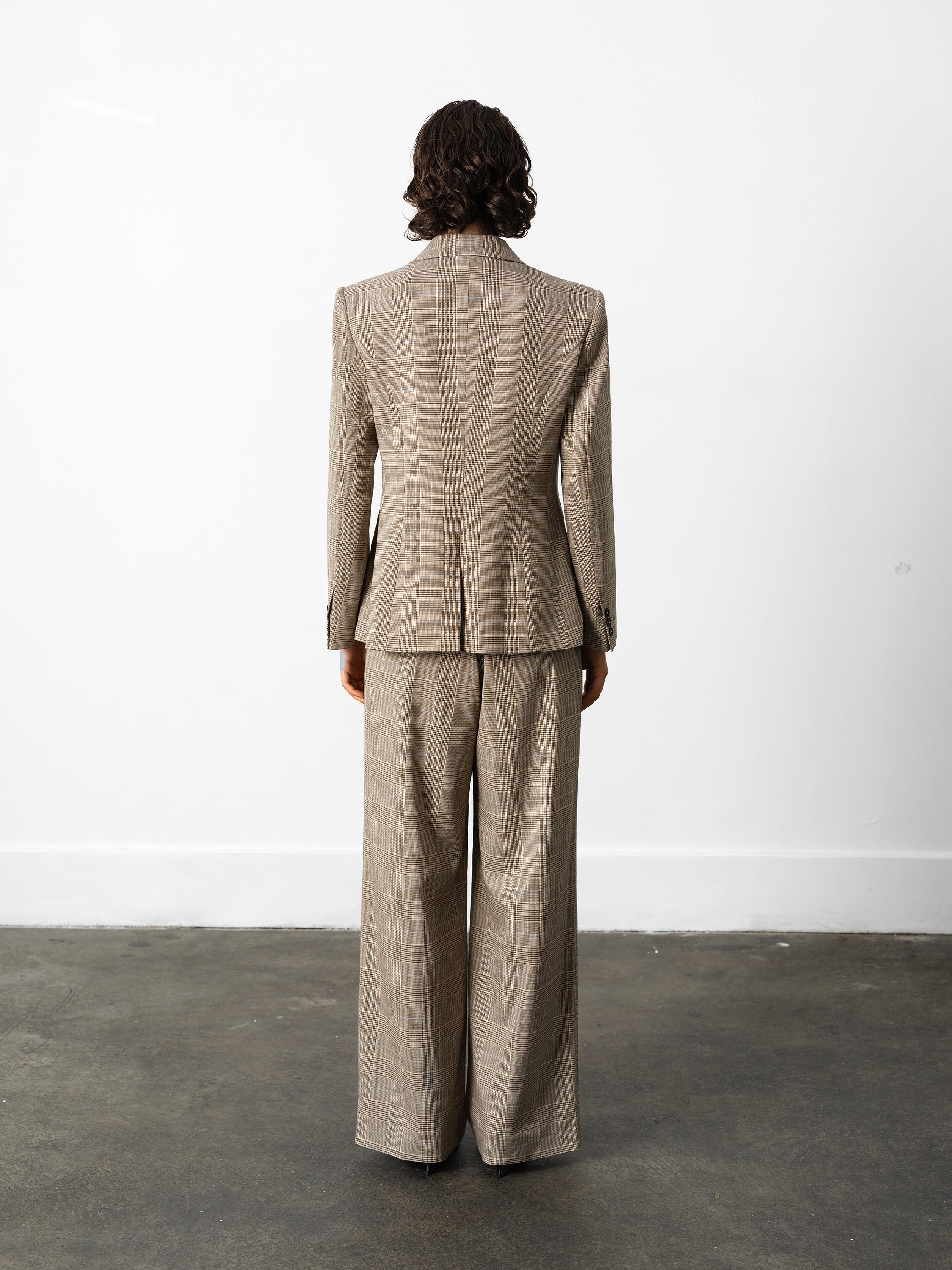 Chester Check Cinched Blazer - Image 5