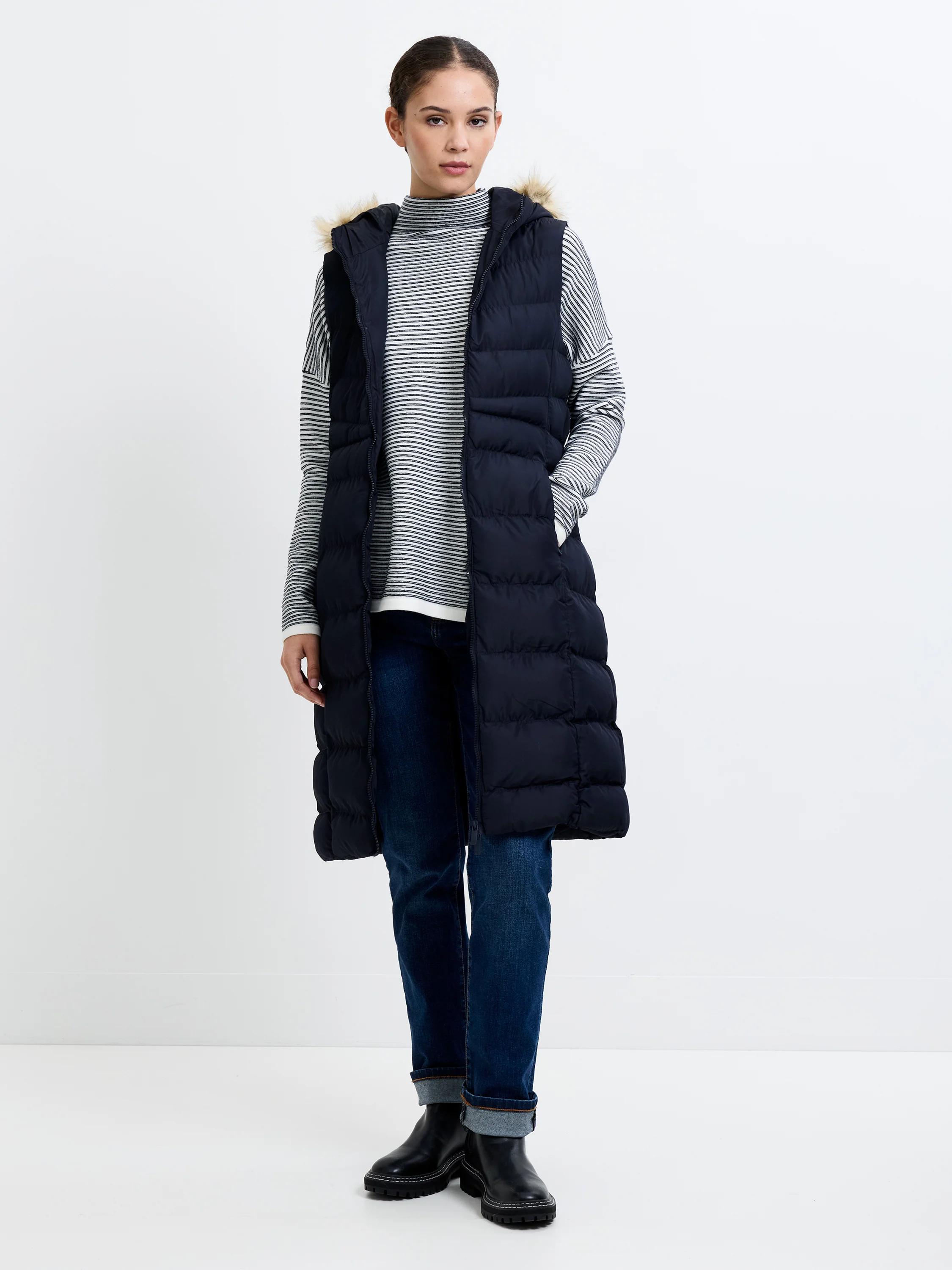 Chevron Parka Gilet - Image 2