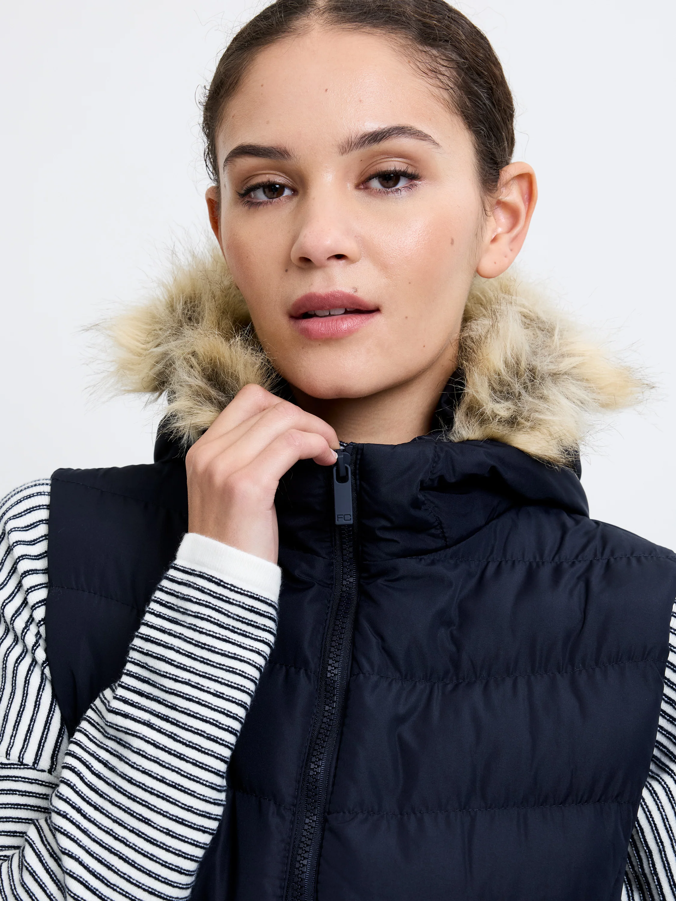 Chevron Parka Gilet - Image 3