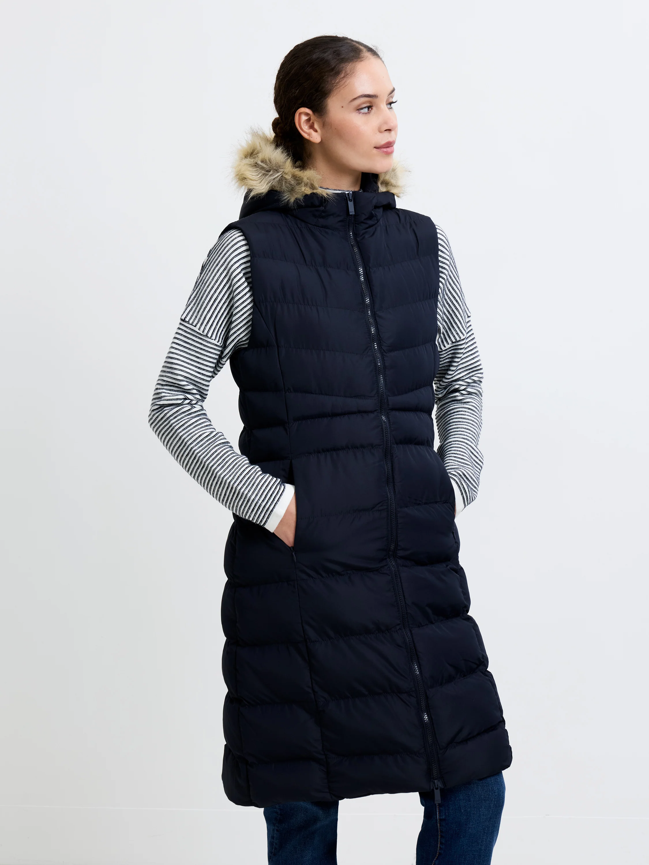 Chevron Parka Gilet - Image 4