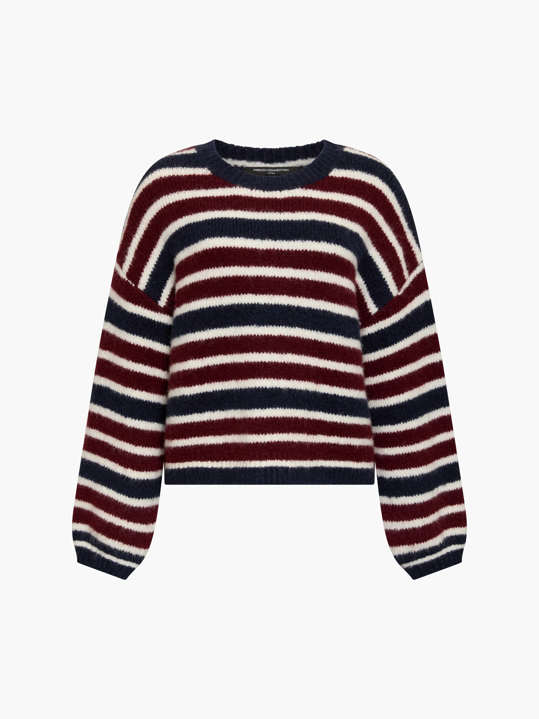 Chunky Alpaca Stripe Pullover Jumper - Image 6
