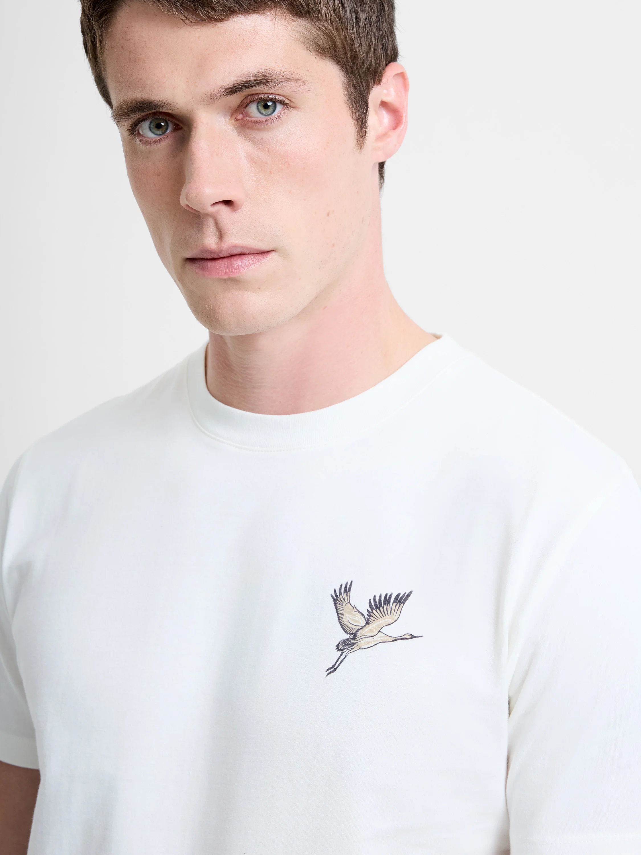Cormorant Organic Graphic T-Shirt - Image 3