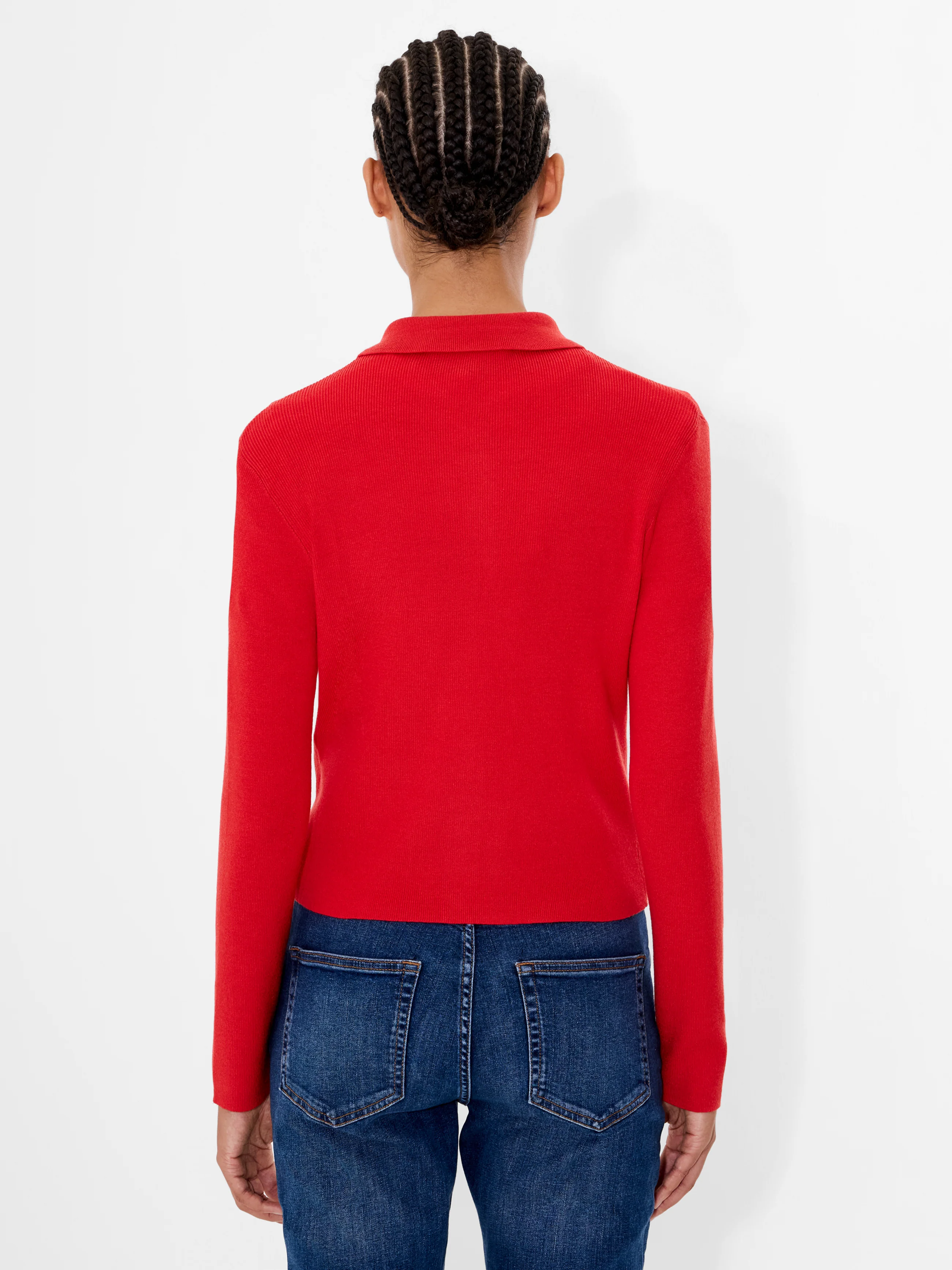 Cosysoft Knit Button Down Long Sleeve Top - Image 4