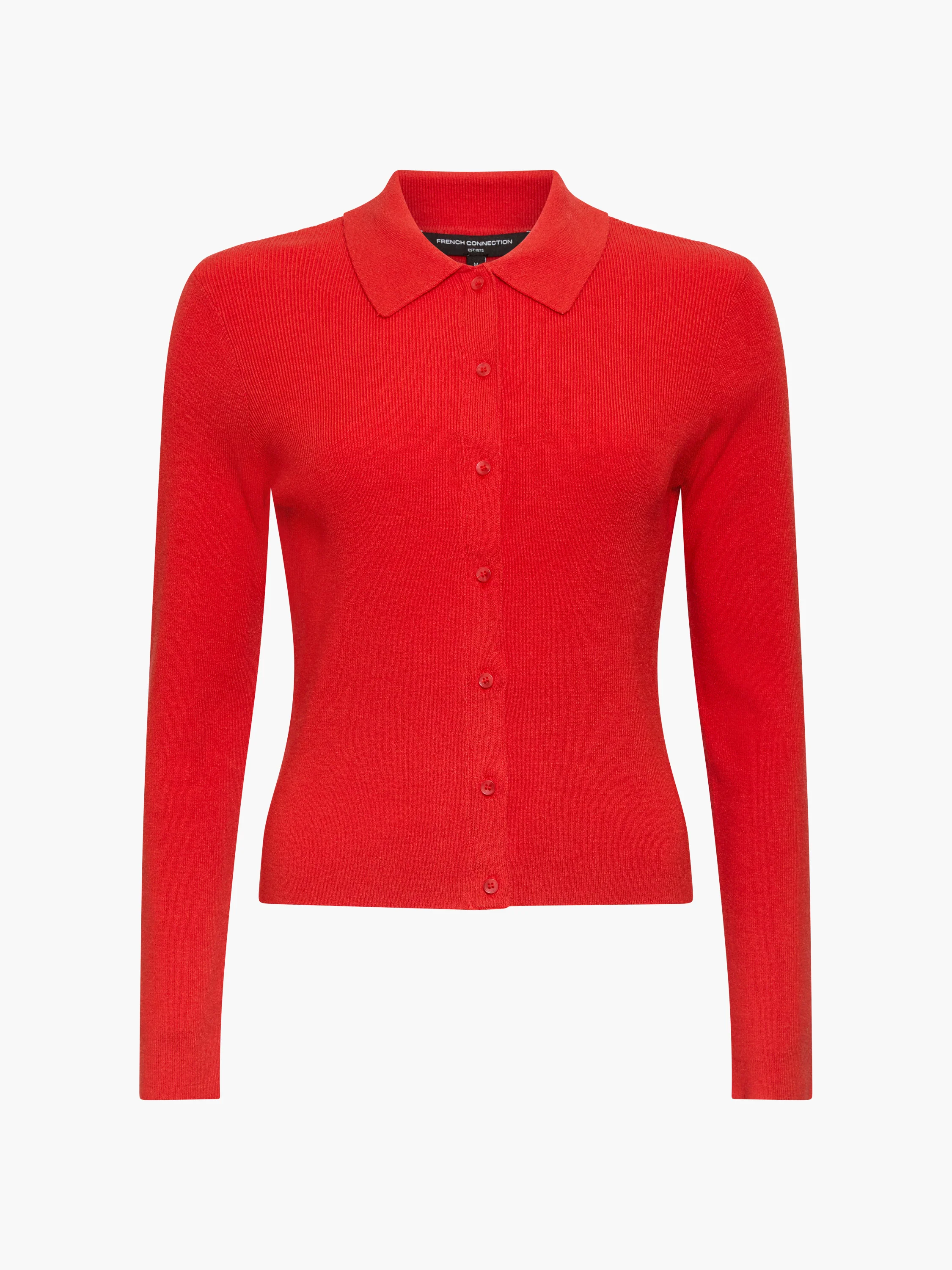 Cosysoft Knit Button Down Long Sleeve Top - Image 5