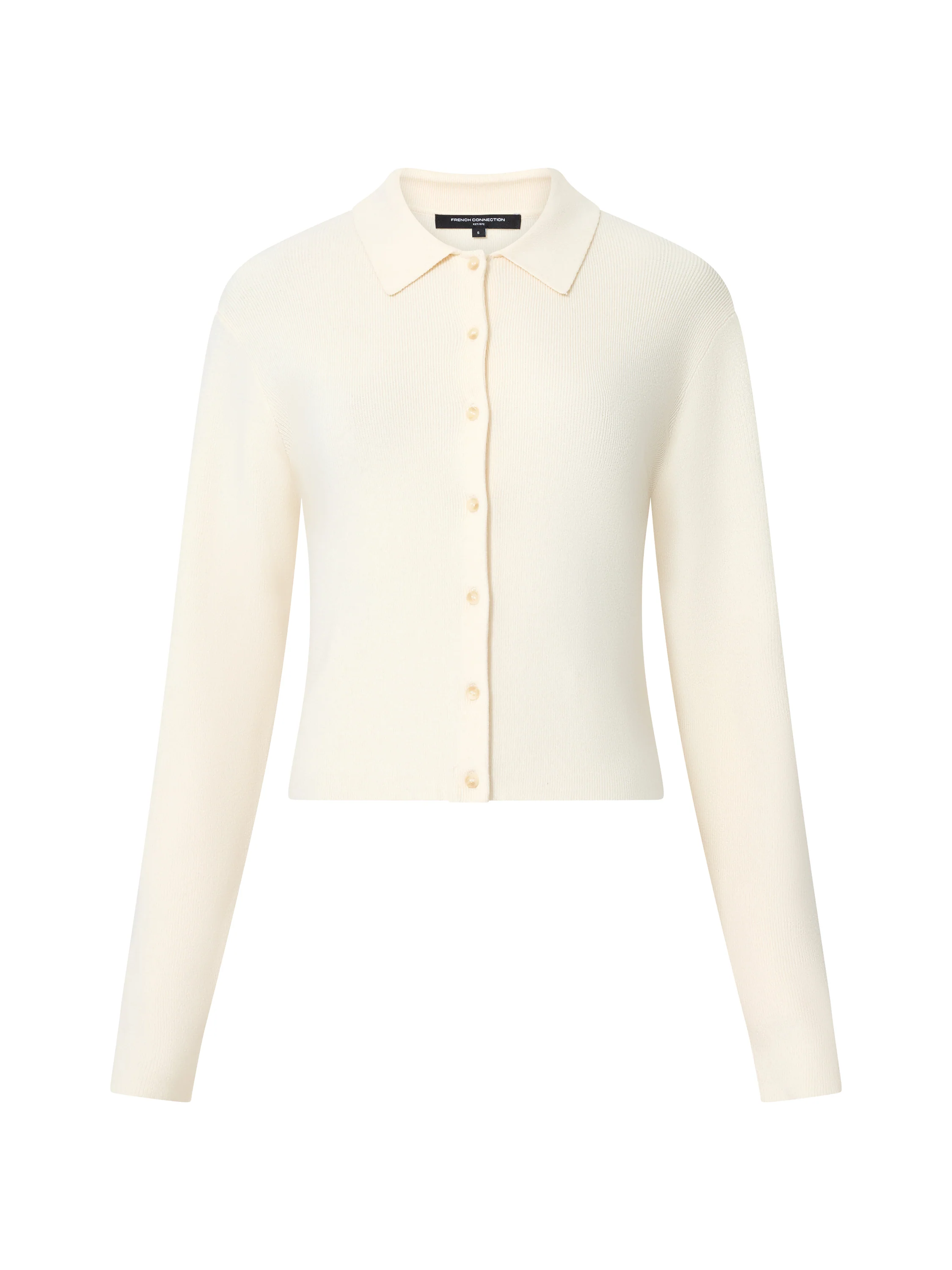 Cosysoft Knit Button Down Long Sleeve Top - Image 6