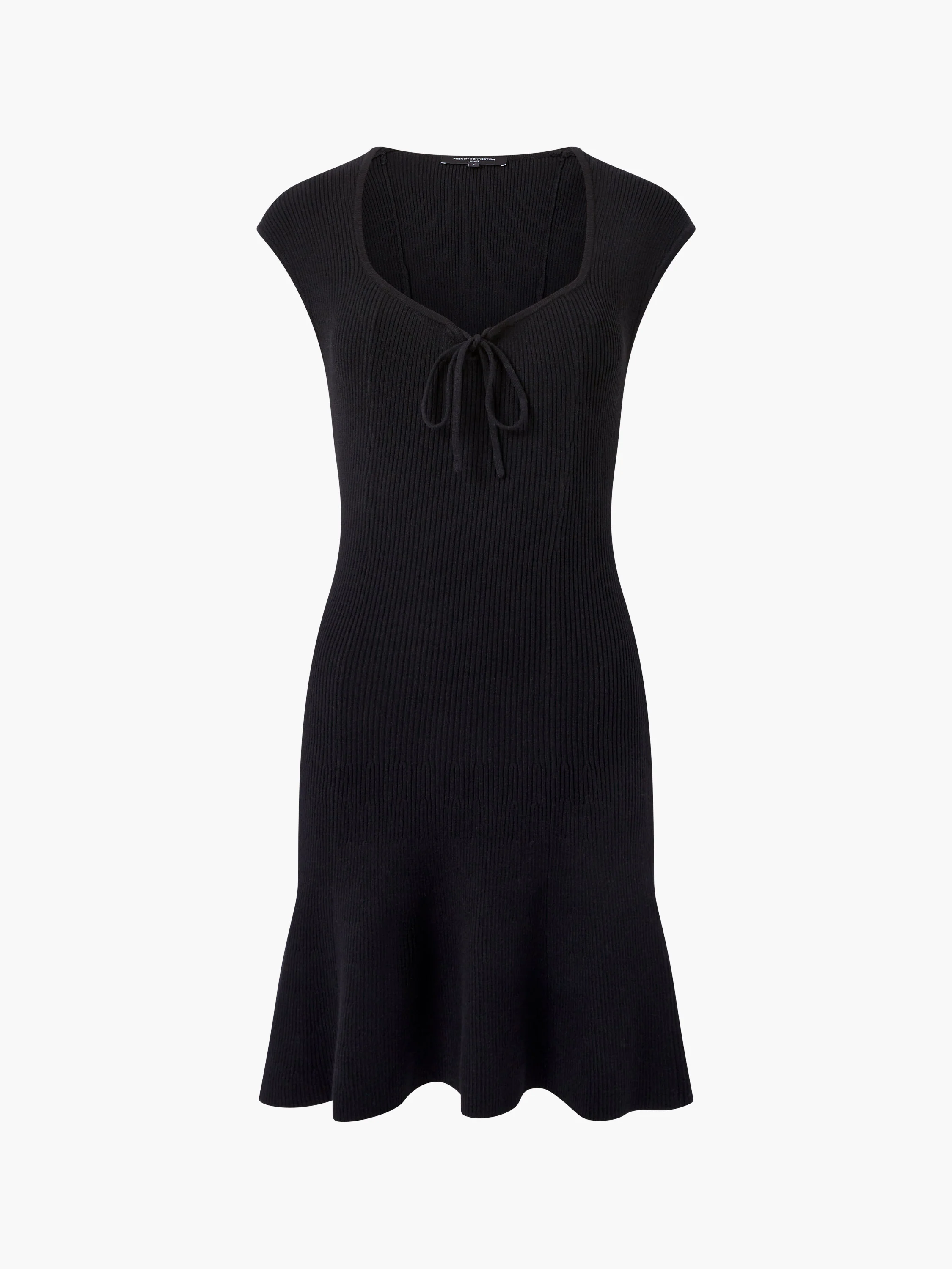 Cosysoft Tie Front Flared Mini Dress - Image 6
