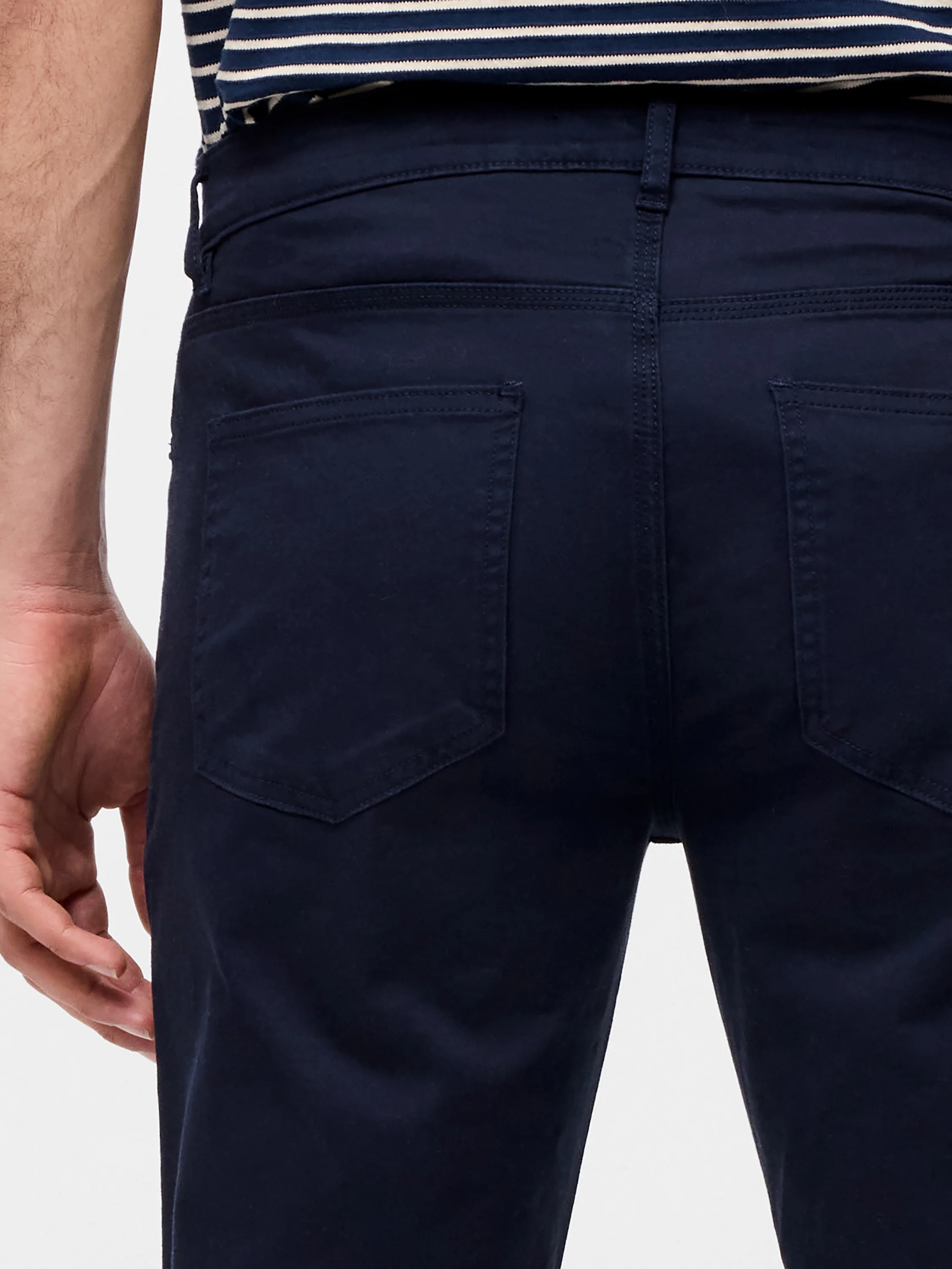 Cotton Stretch 5 Pocket 32 Inch Jeans - Image 4