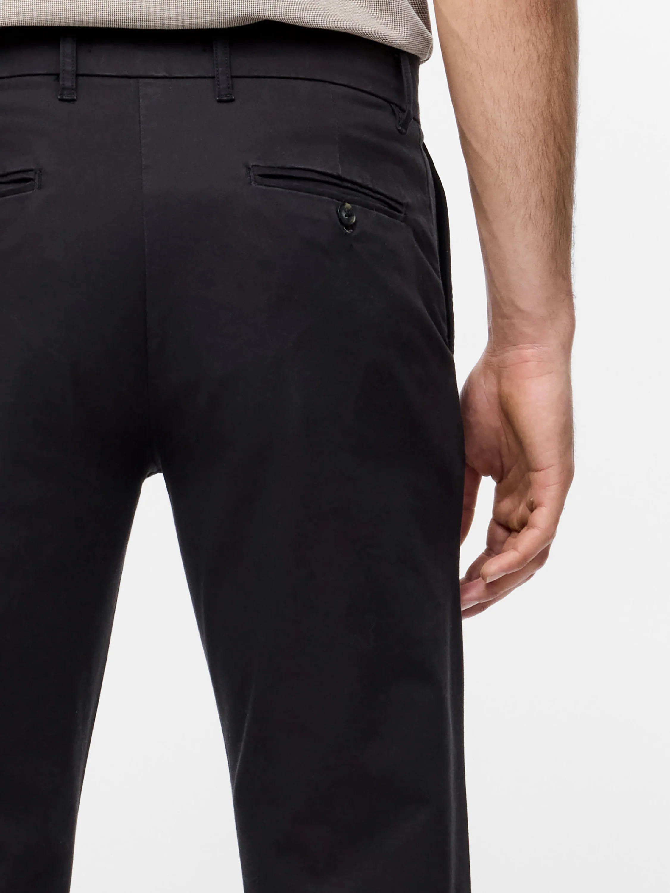 Cotton Stretch Chino 32 Inch Regular Fit - Image 4