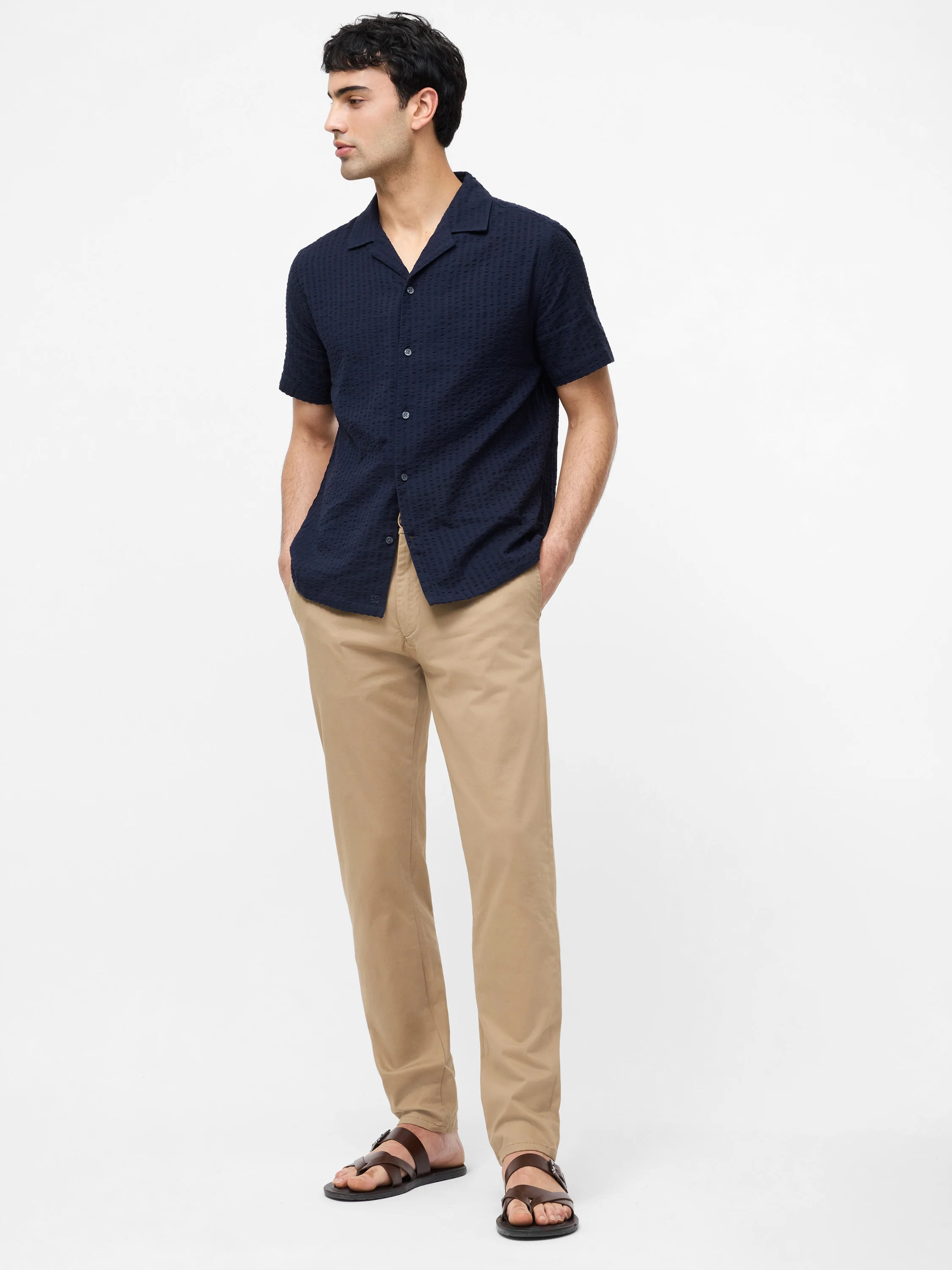 Cotton Stretch Chino 34 Inch Regular Fit - Image 3