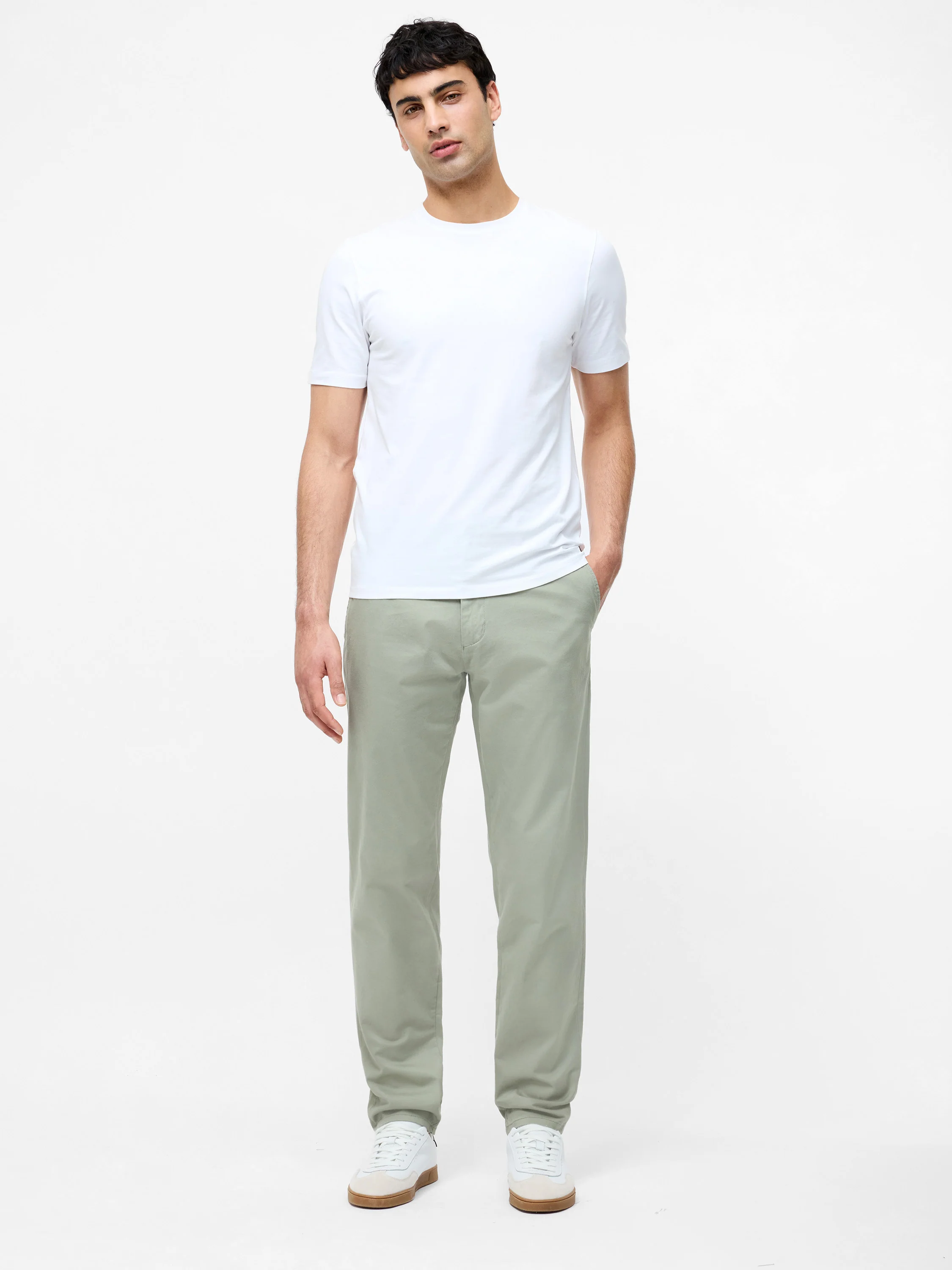 Cotton Stretch Chino 34 Inch Regular Fit - Image 3
