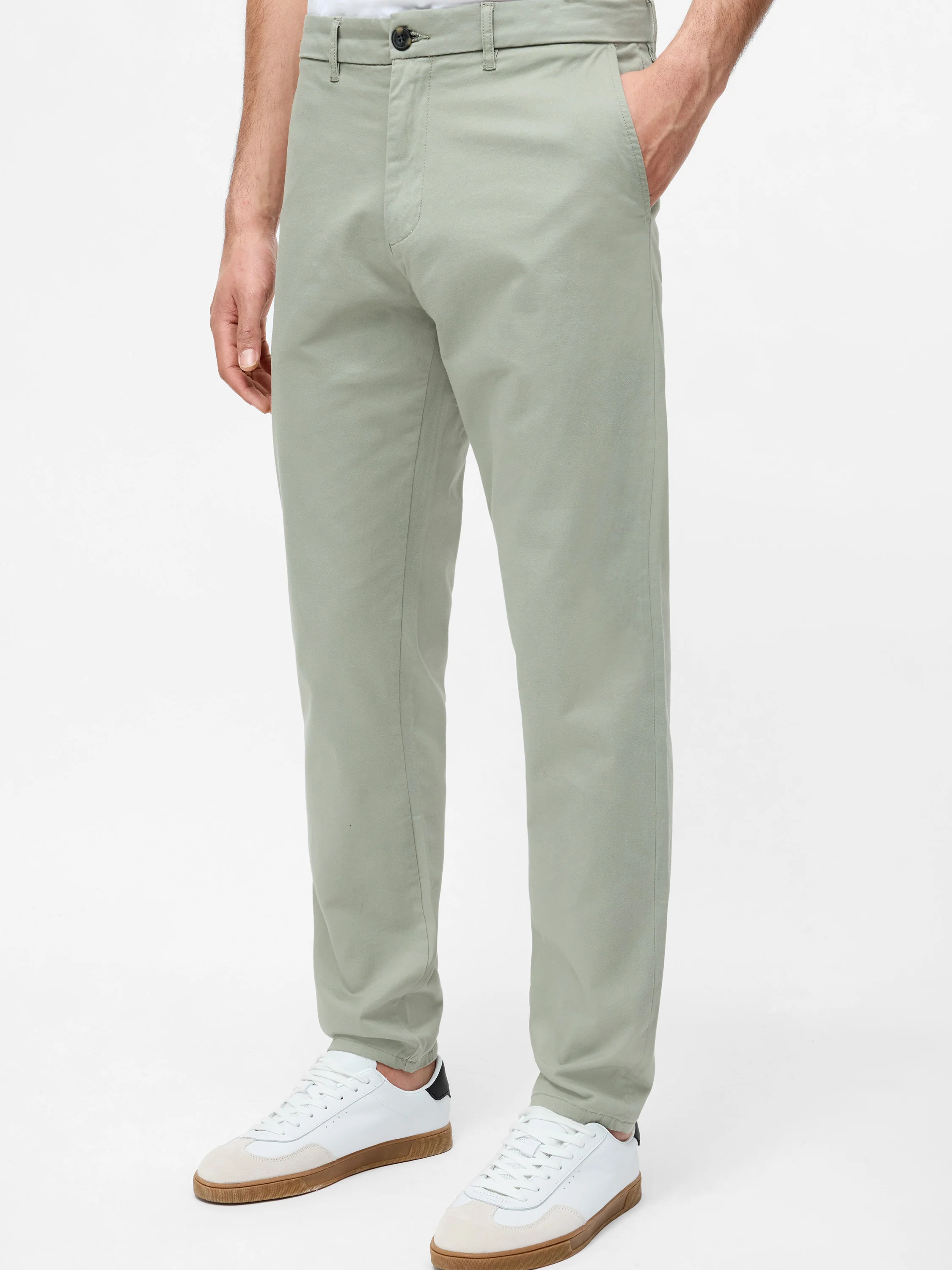 Cotton Stretch Chino 34 Inch Regular Fit - Image 4