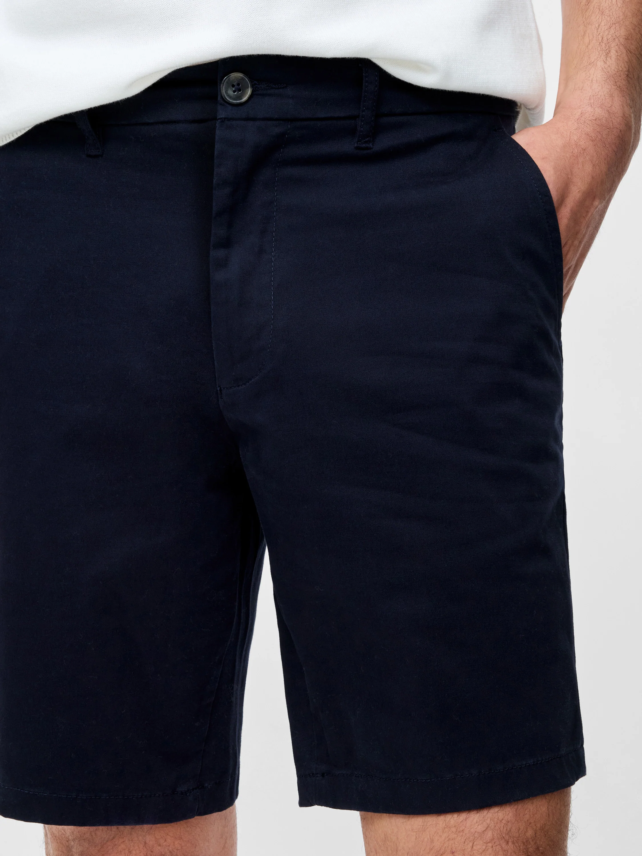 Cotton Stretch Chino Shorts - Image 2