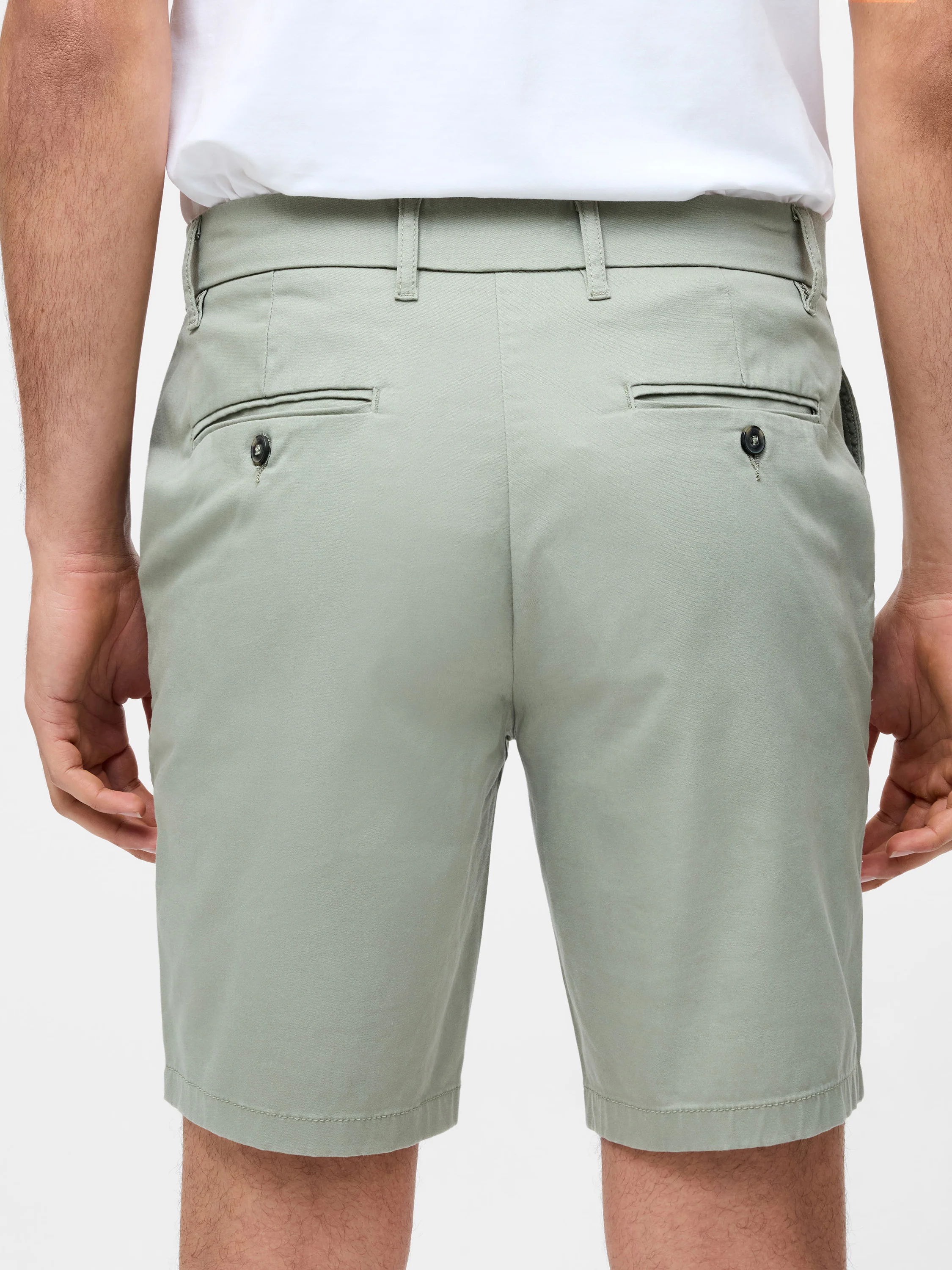 Cotton Stretch Chino Shorts - Image 6