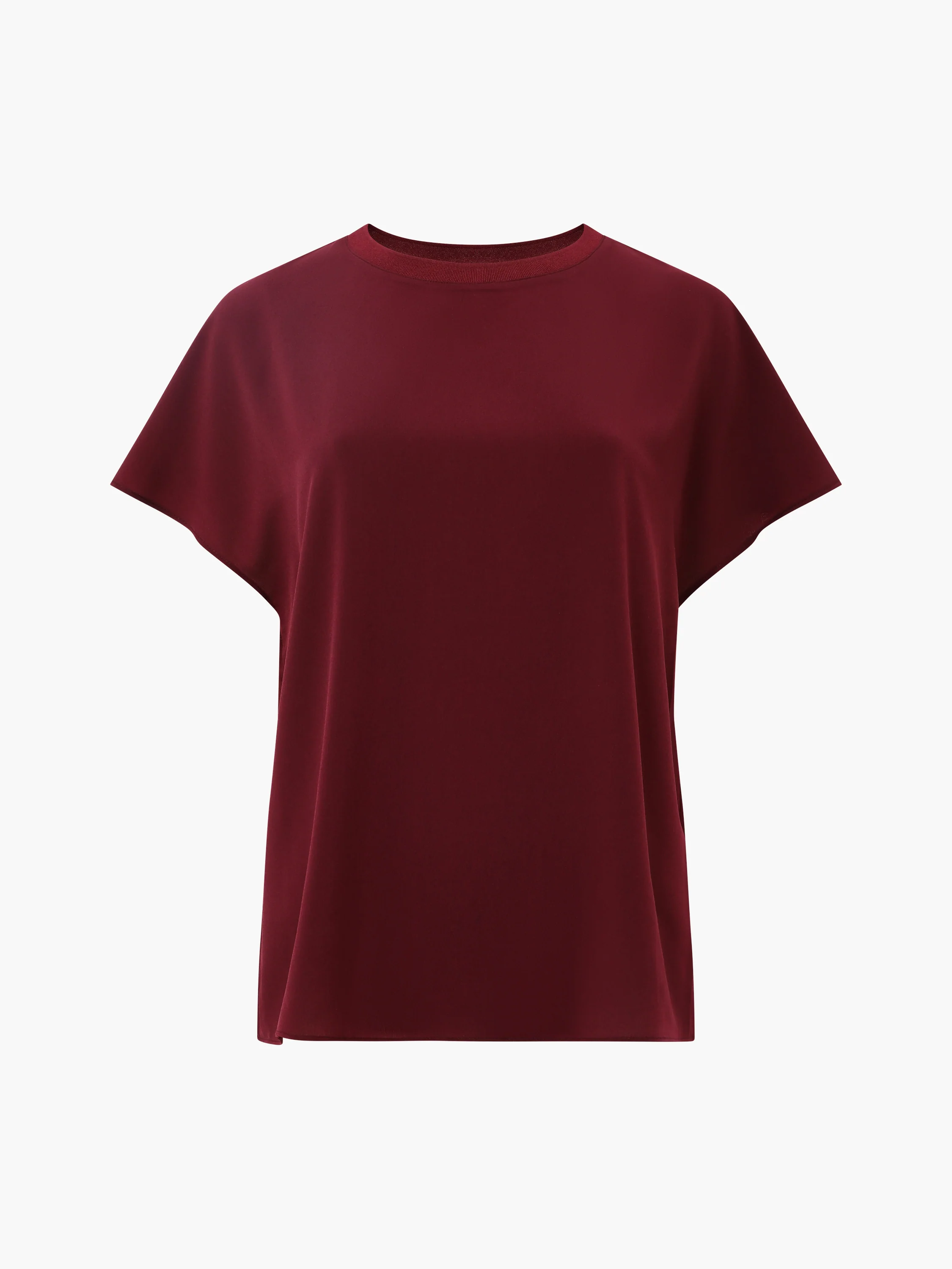 Crepe Light Crew Neck Top - Image 5