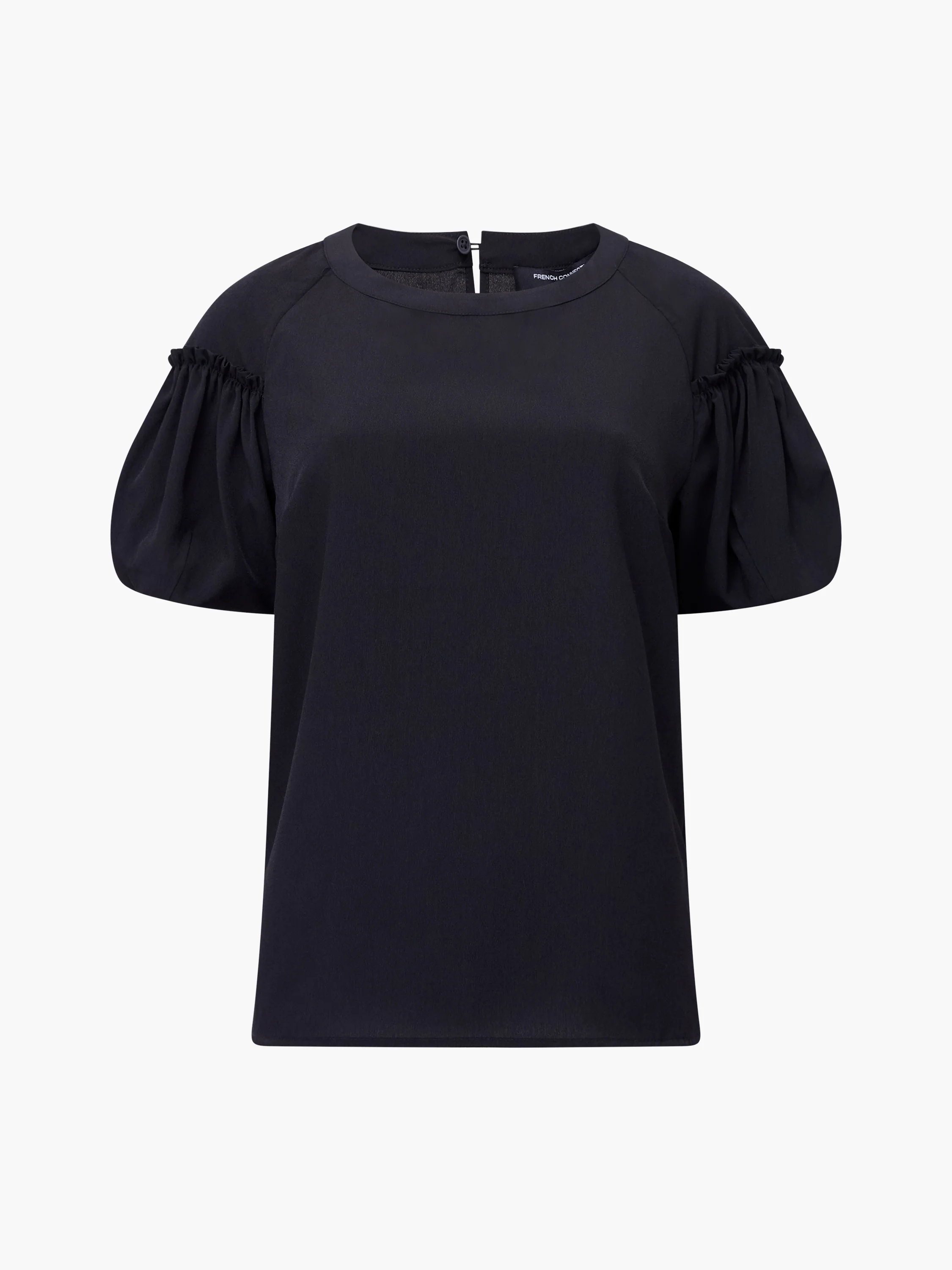 Crepe Light Puff Sleeve Top - Image 7