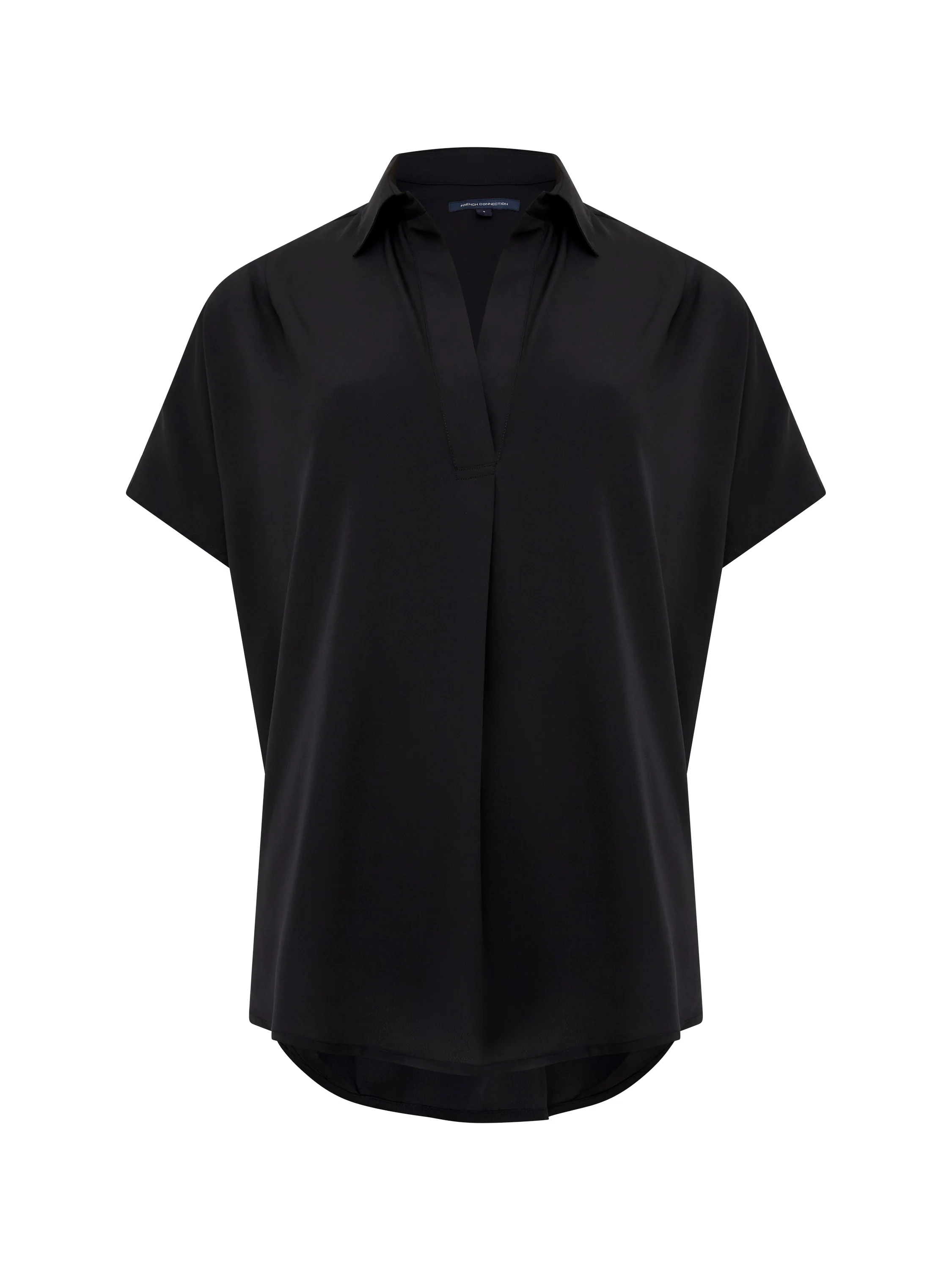 Crepe Light Recycled Popover Shirt - Image 5