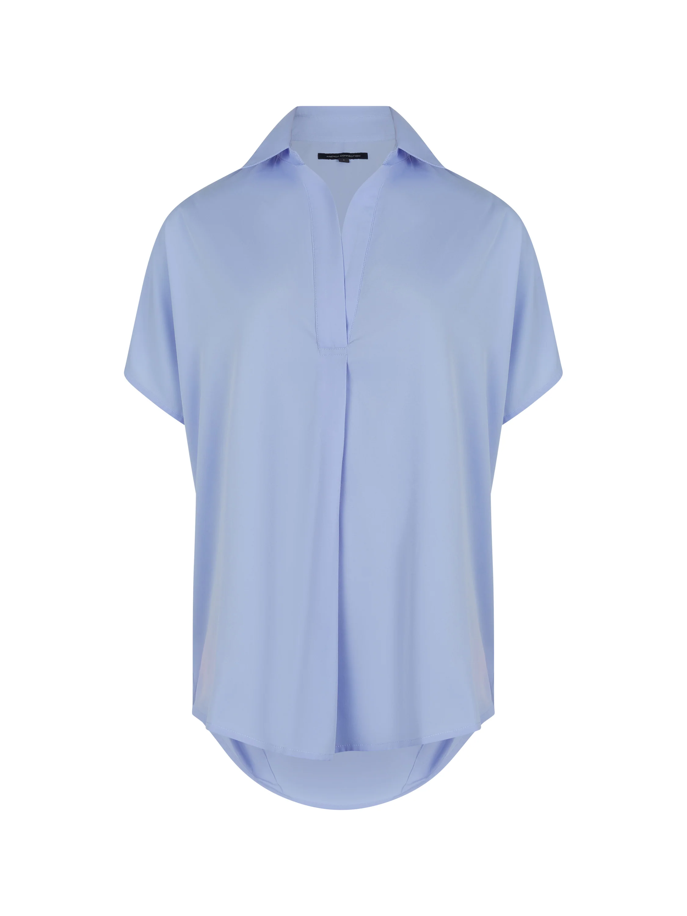 Crepe Light Recycled Popover Shirt - Image 6