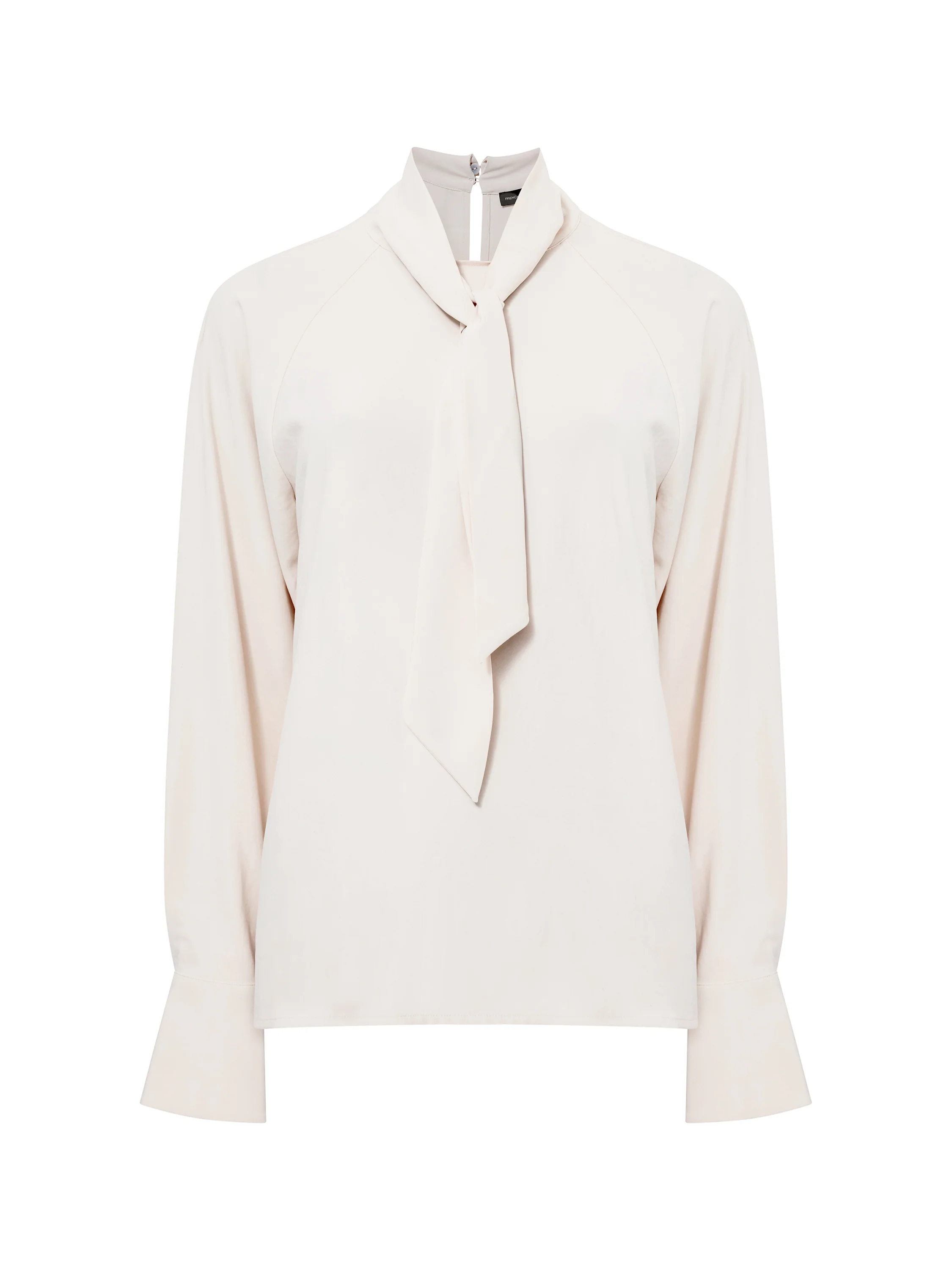 Crepe Tie Neck Blouse - Image 5